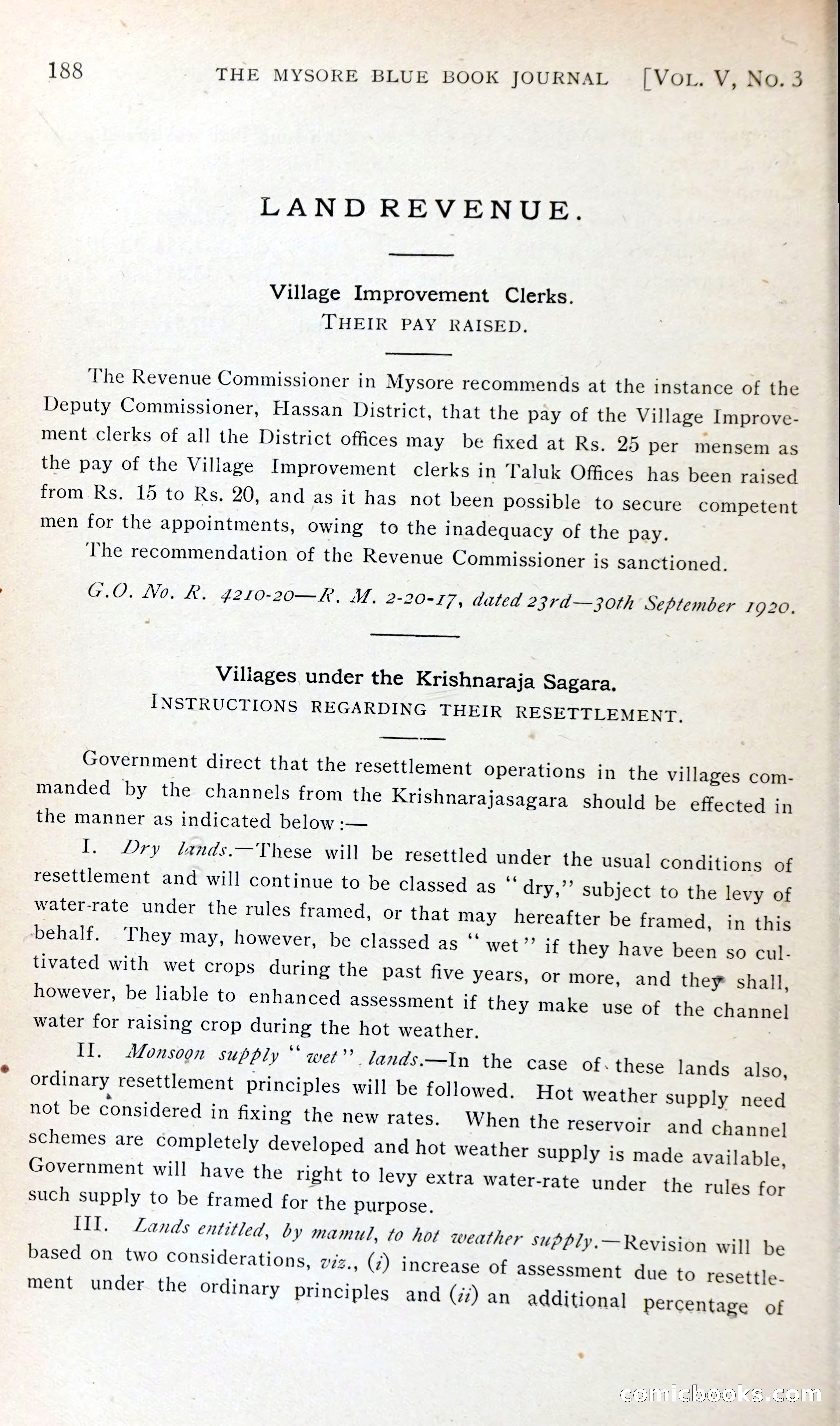 The Mysore Blue Book Journal — page 203 of 395