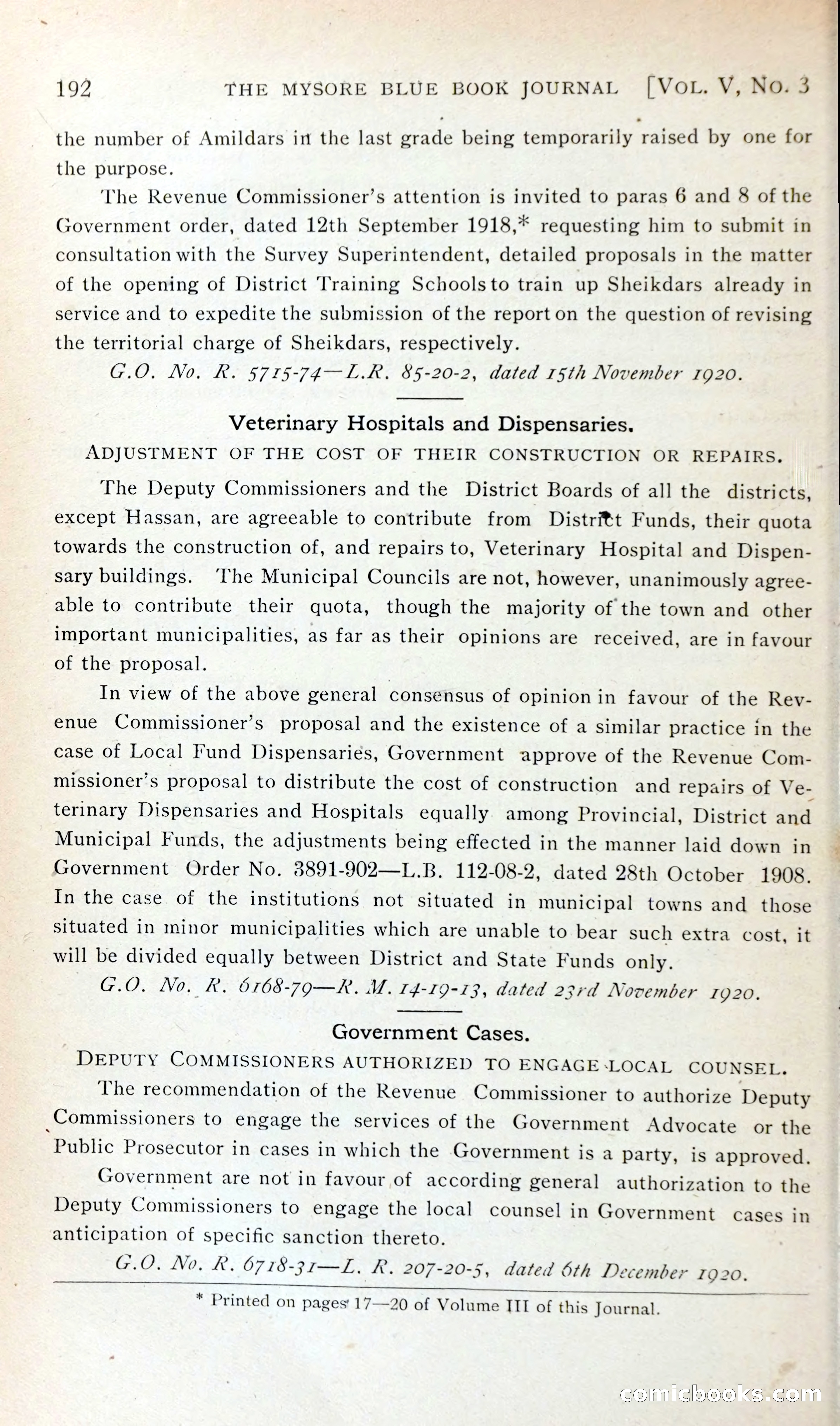 The Mysore Blue Book Journal — page 207 of 395