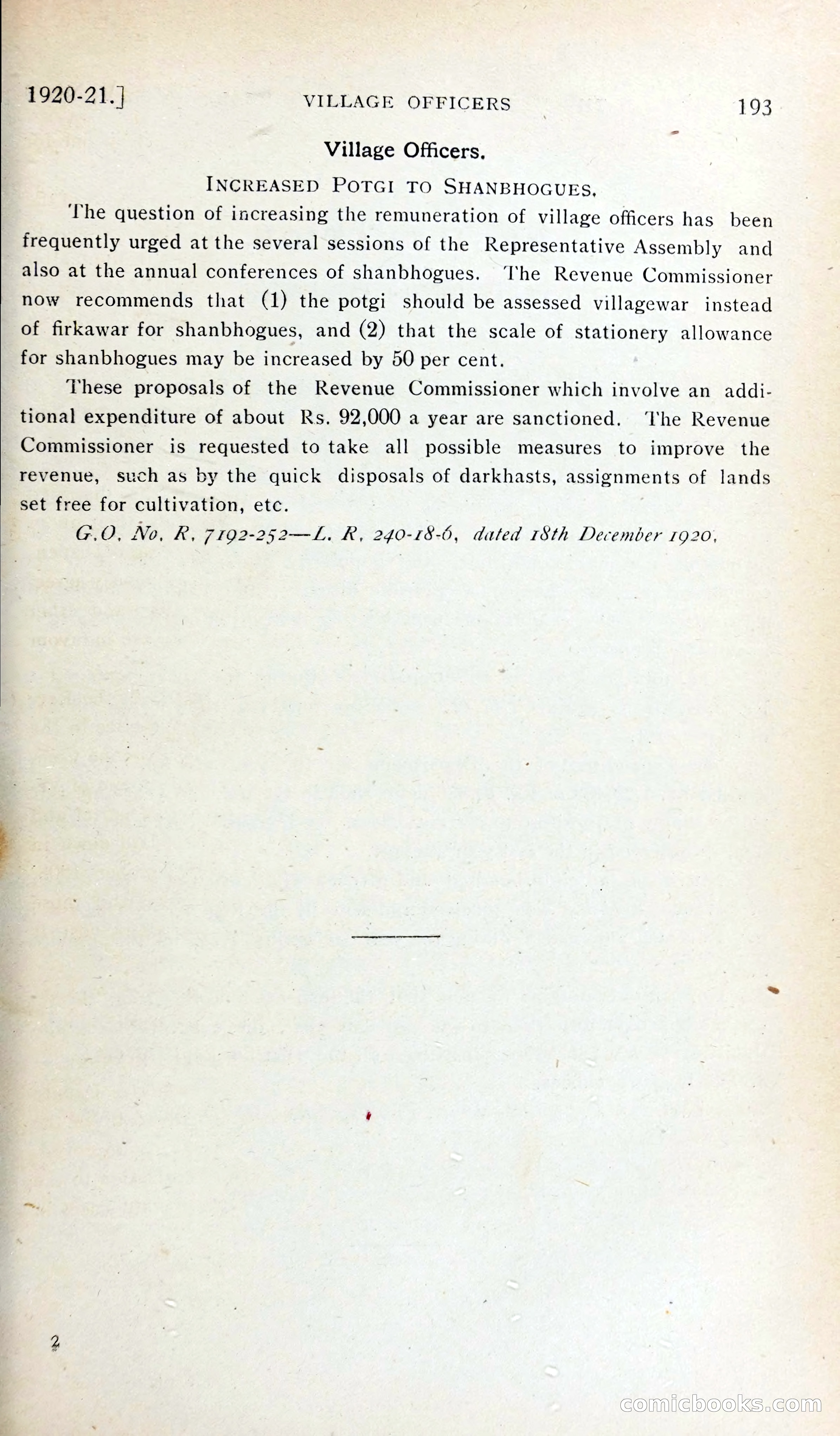 The Mysore Blue Book Journal — page 208 of 395