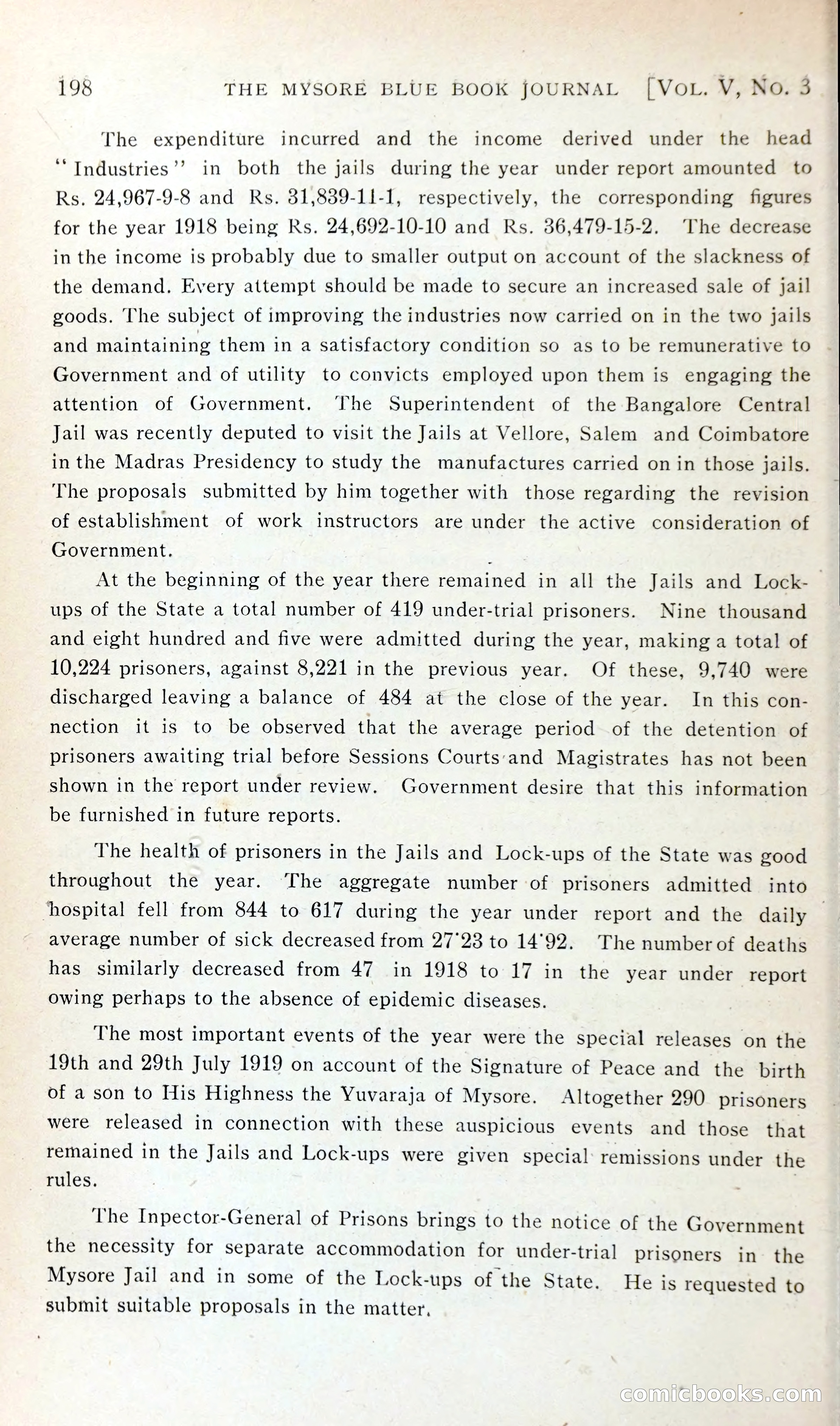 The Mysore Blue Book Journal — page 213 of 395