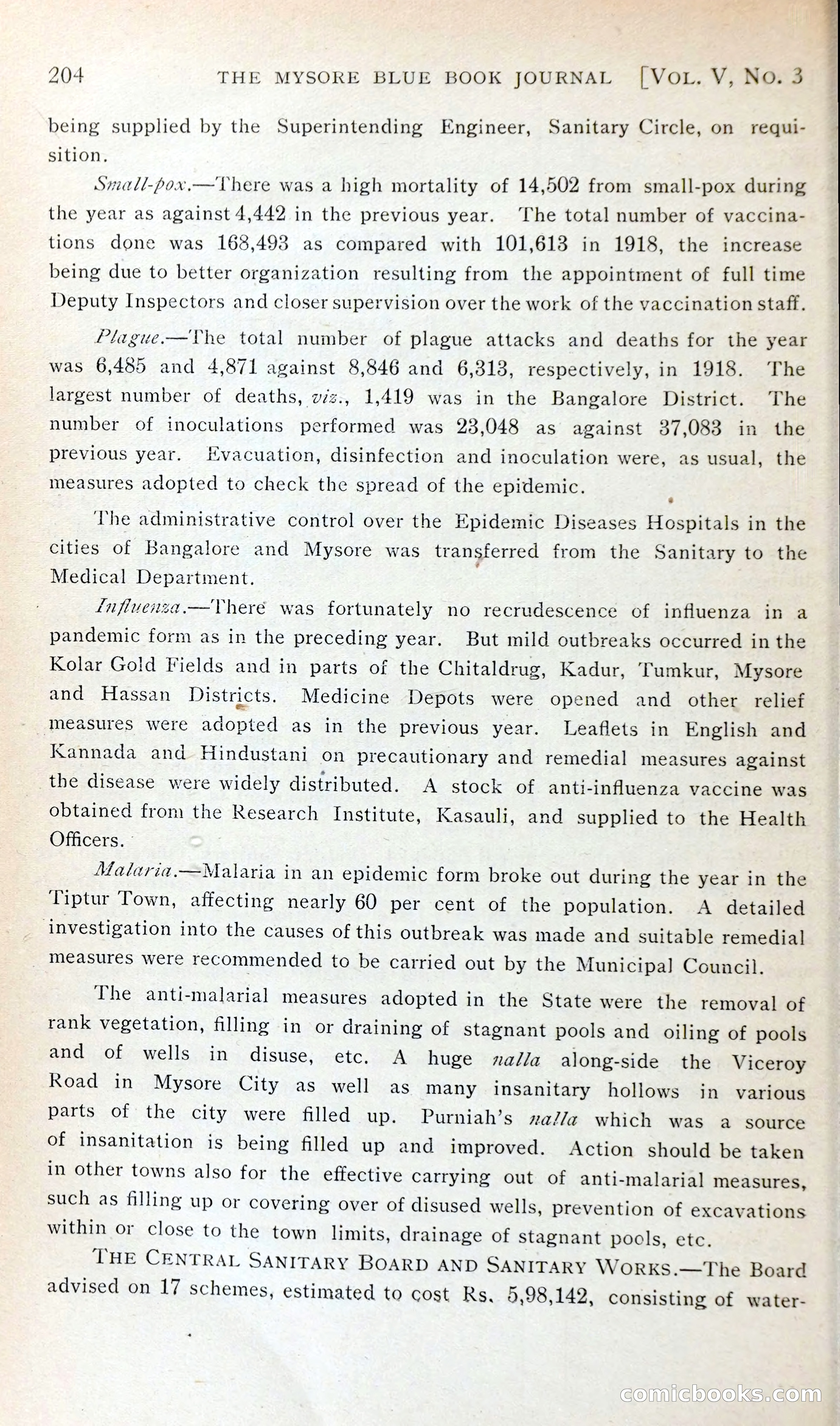 The Mysore Blue Book Journal — page 219 of 395