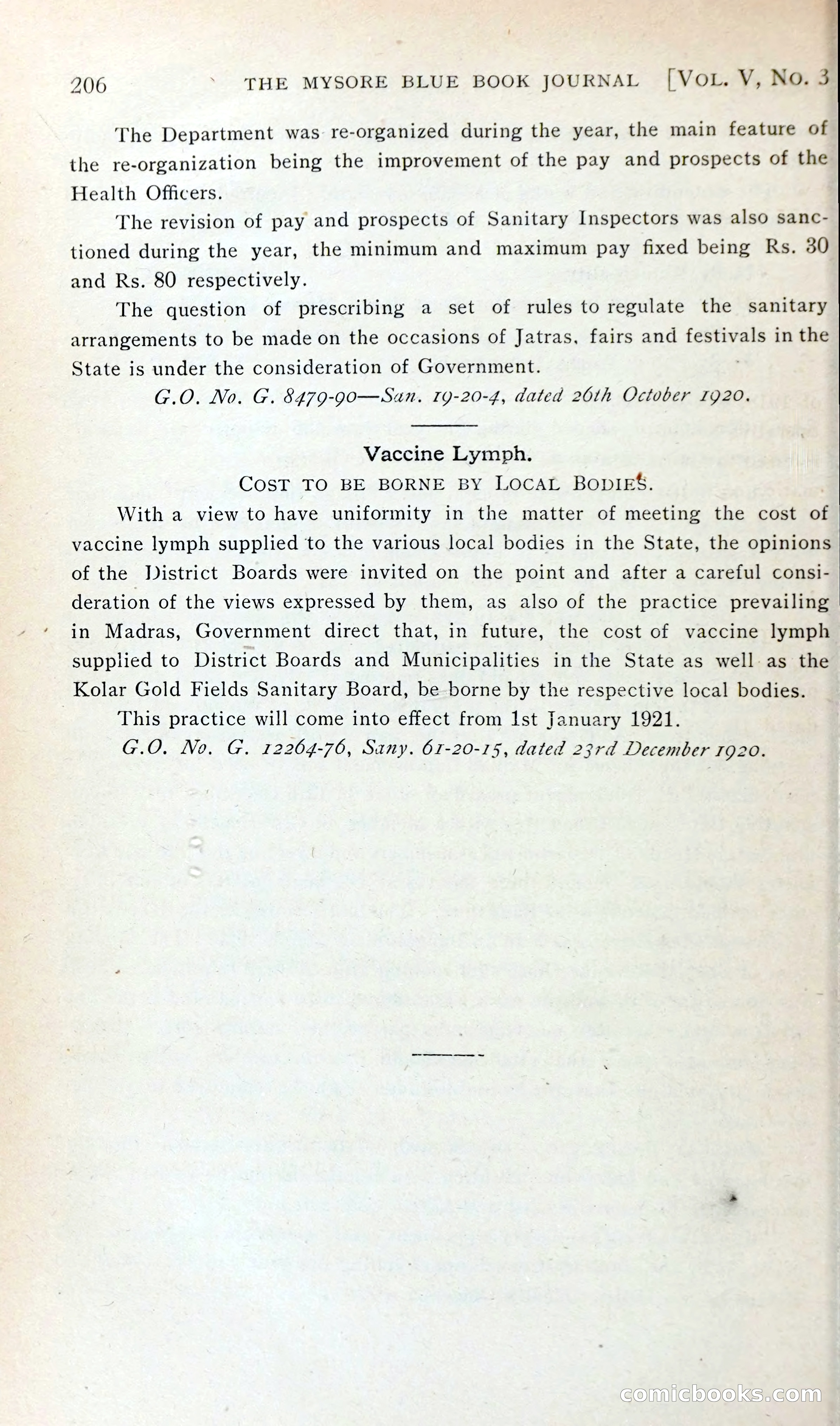 The Mysore Blue Book Journal — page 221 of 395