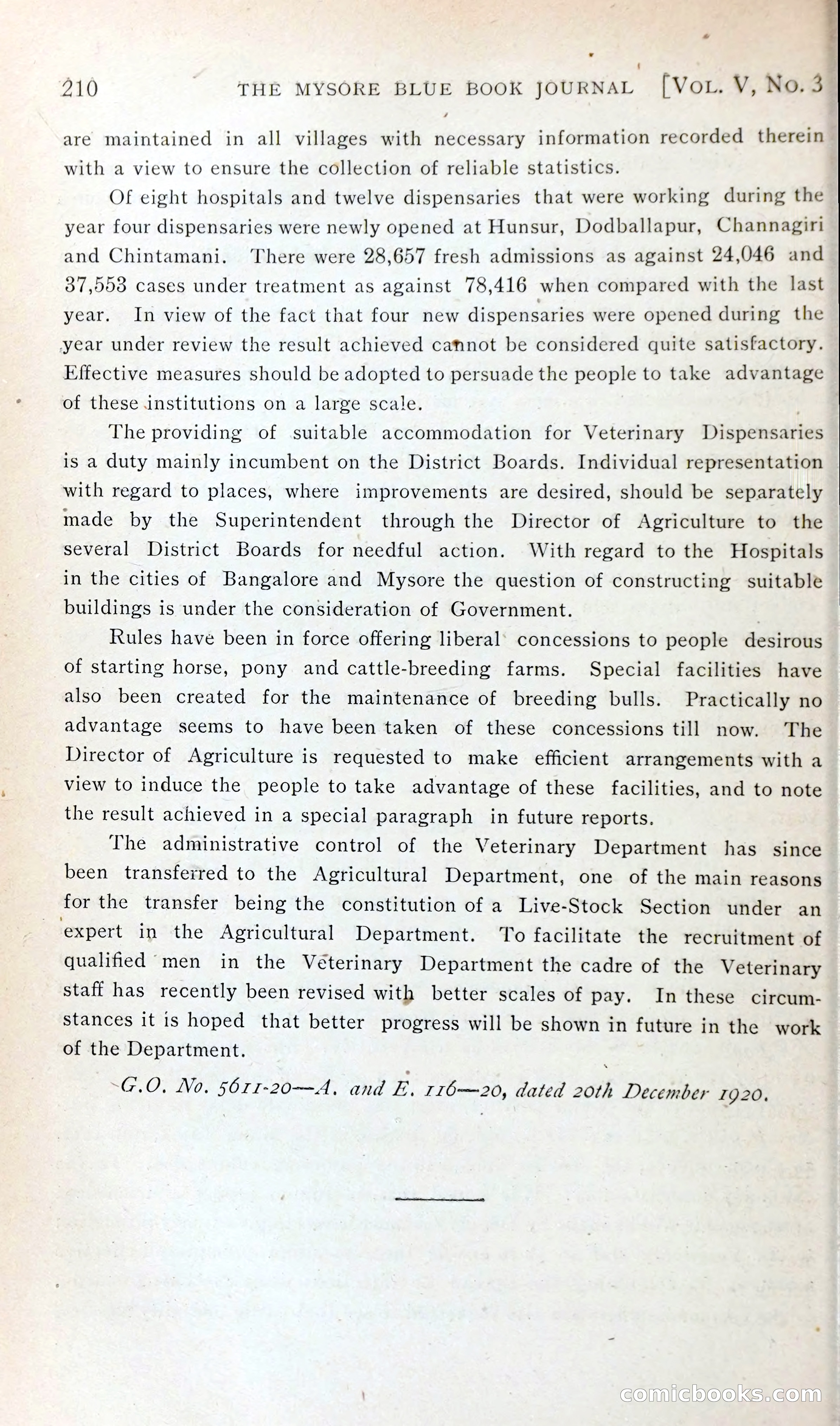 The Mysore Blue Book Journal — page 225 of 395
