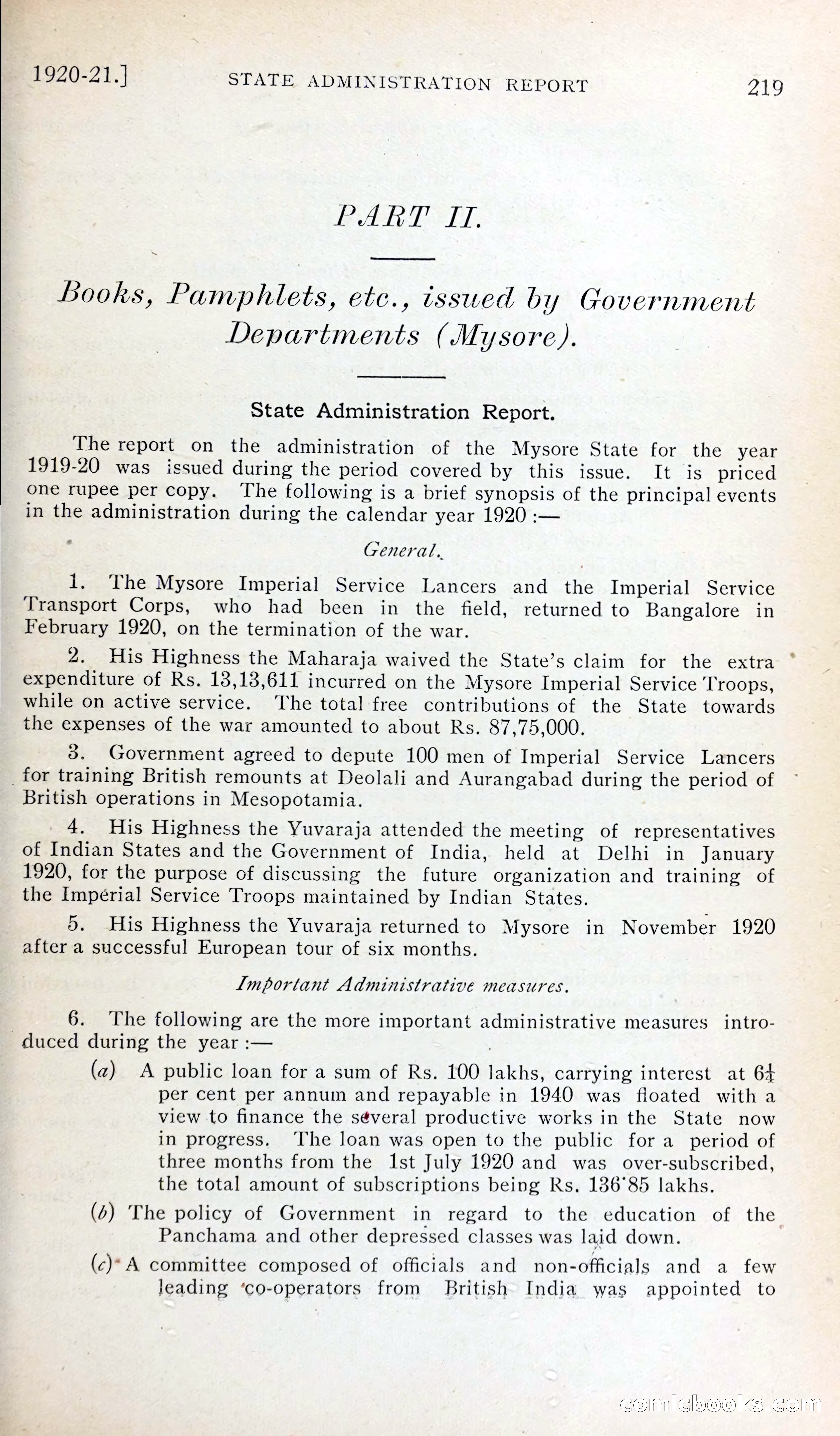 The Mysore Blue Book Journal — page 234 of 395