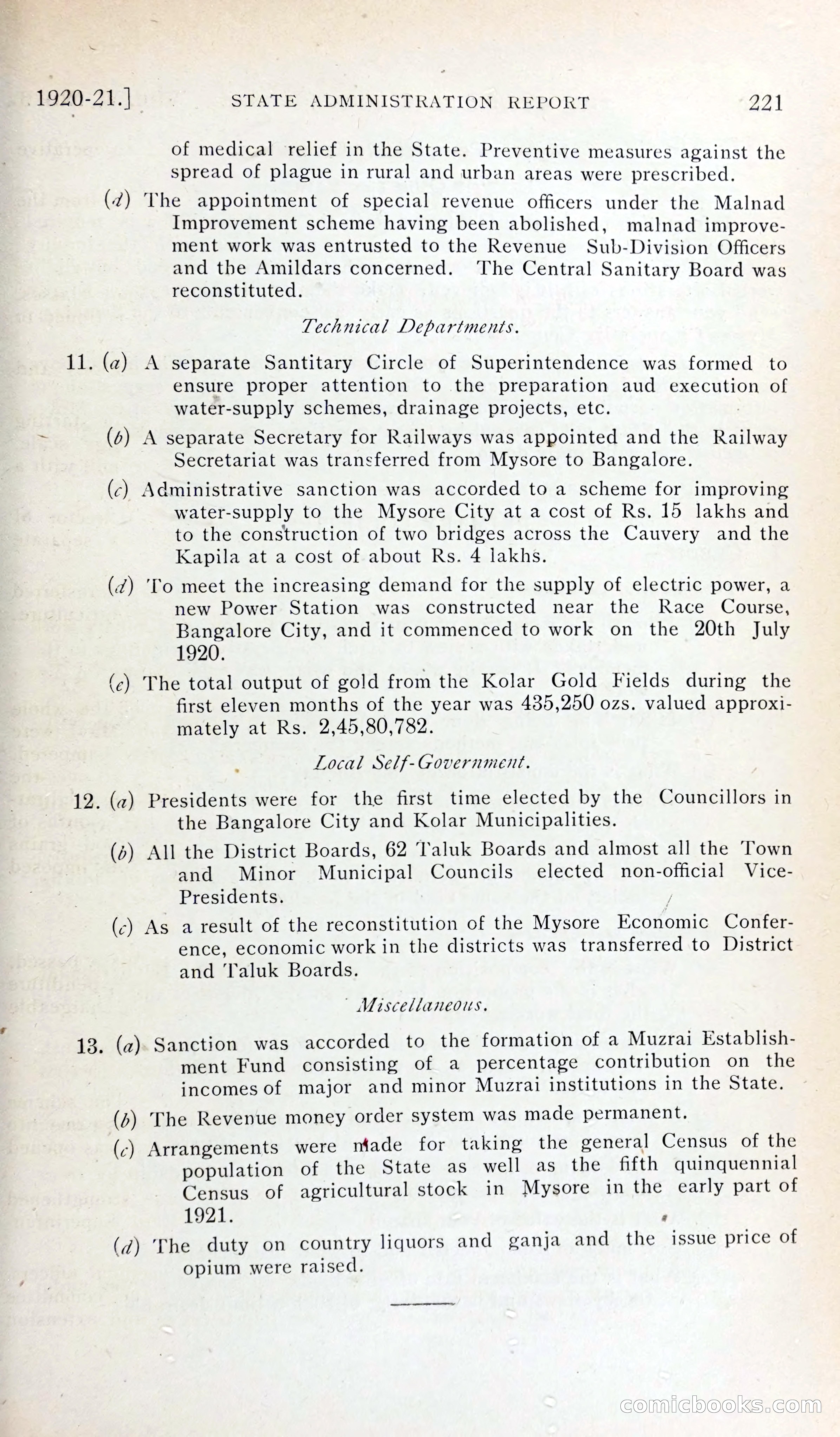 The Mysore Blue Book Journal — page 236 of 395
