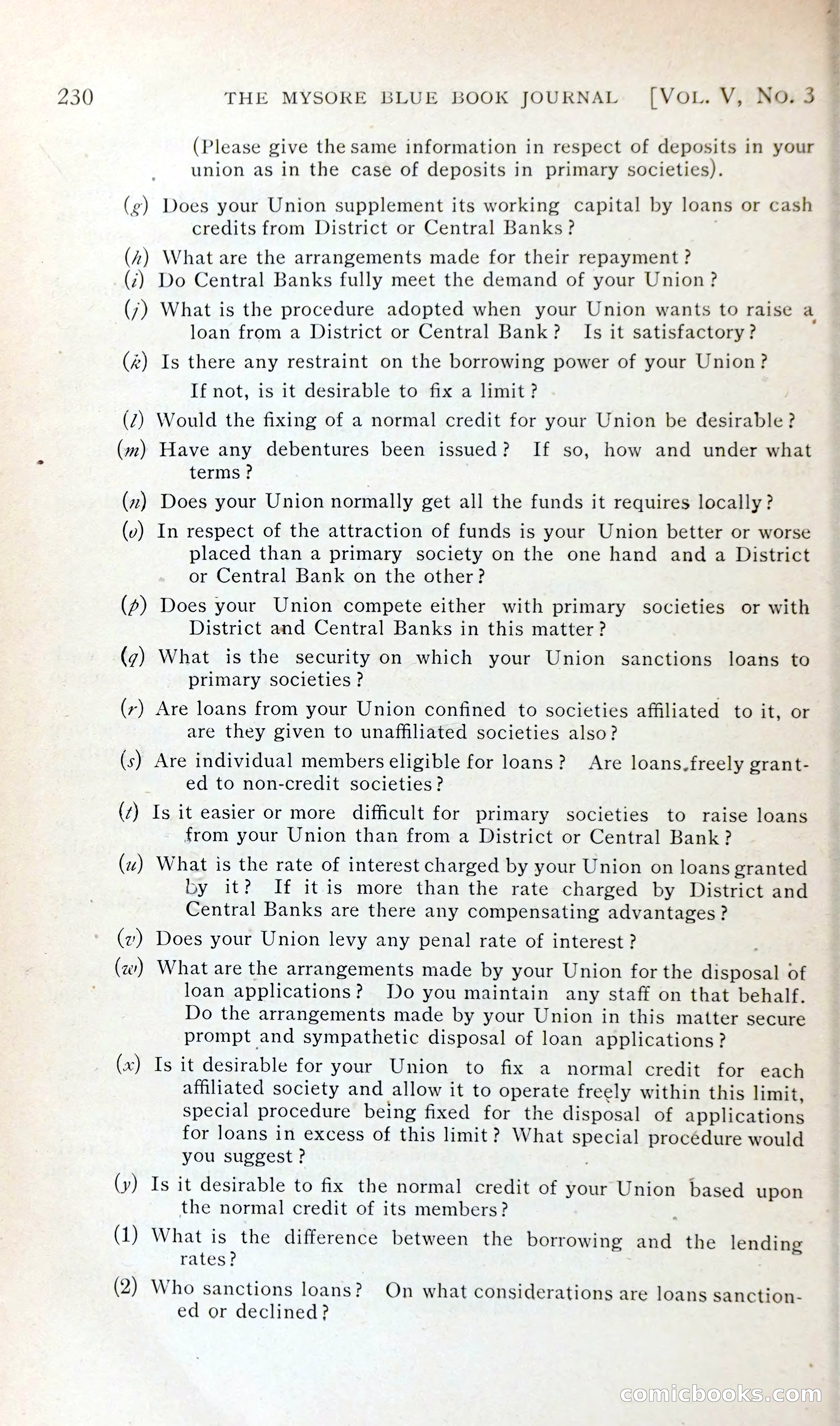The Mysore Blue Book Journal — page 245 of 395