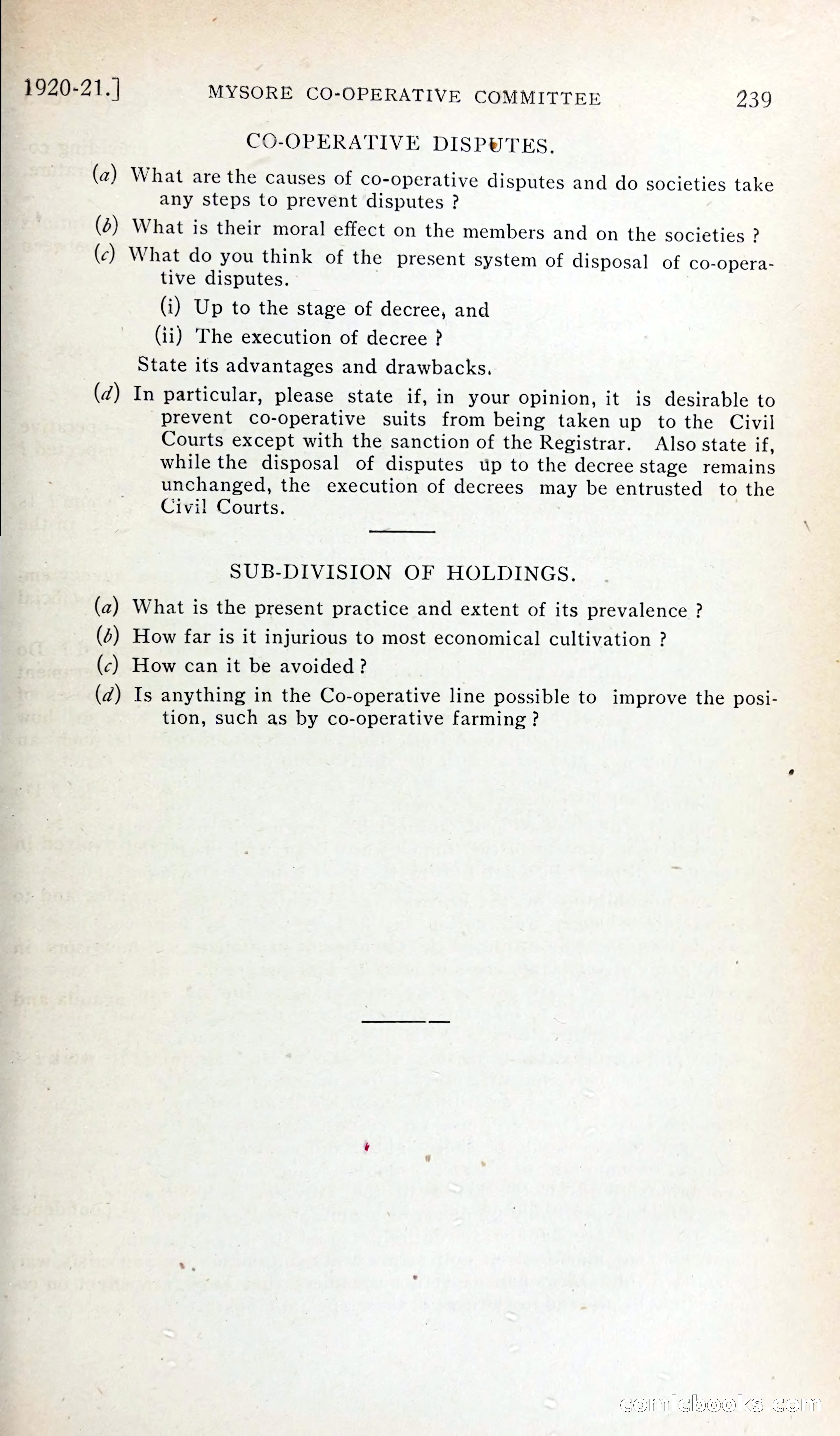 The Mysore Blue Book Journal — page 254 of 395