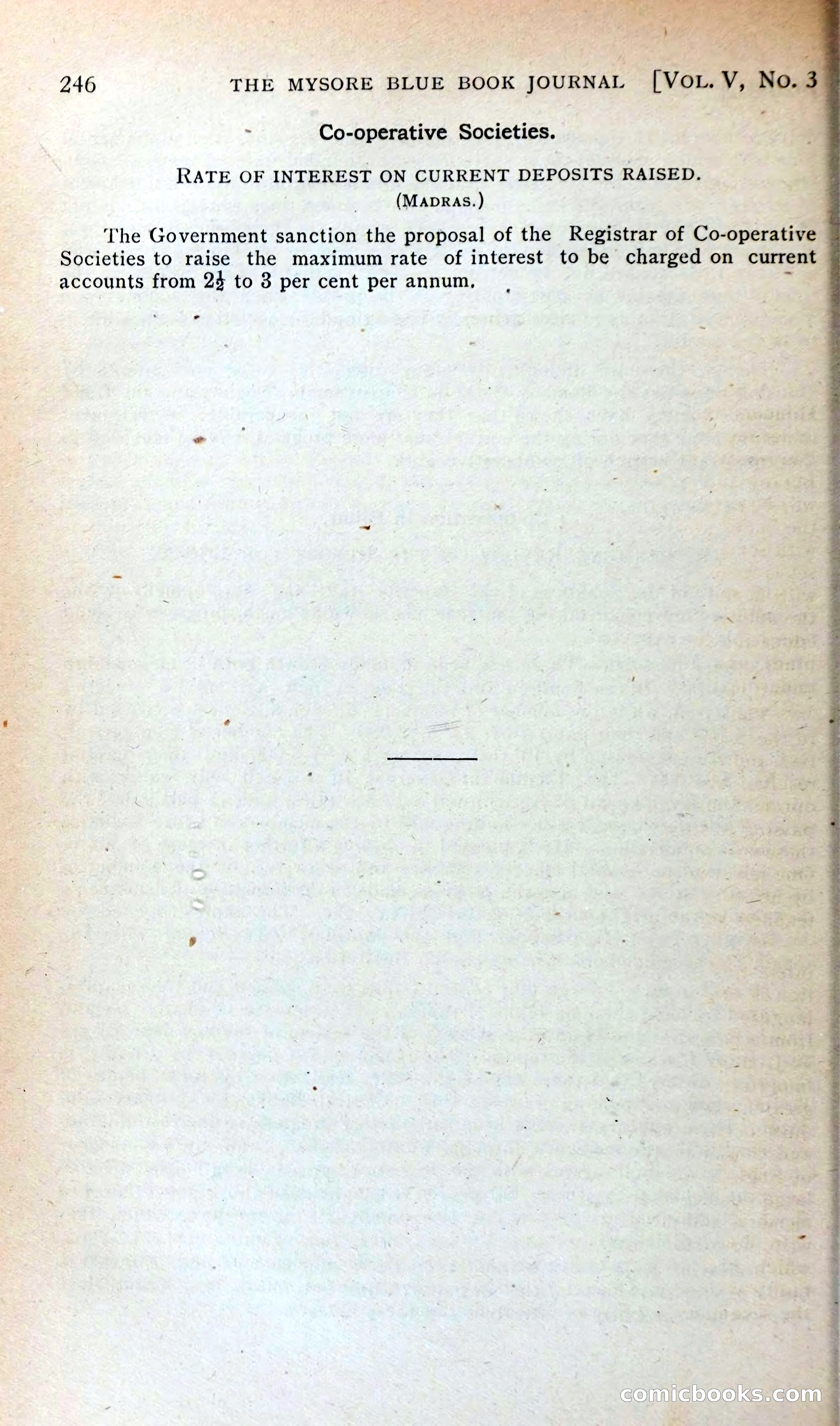 The Mysore Blue Book Journal — page 261 of 395