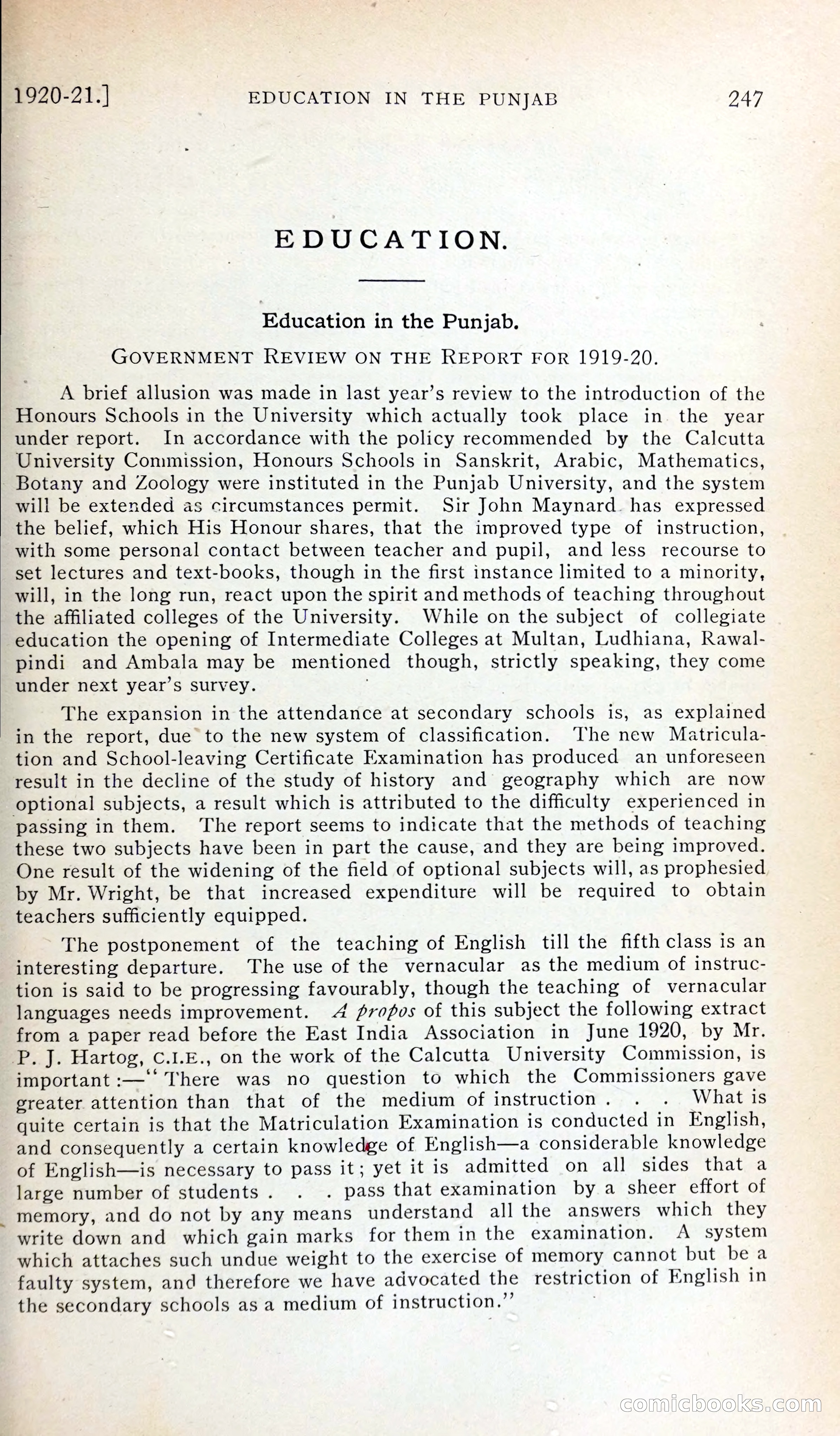 The Mysore Blue Book Journal — page 262 of 395