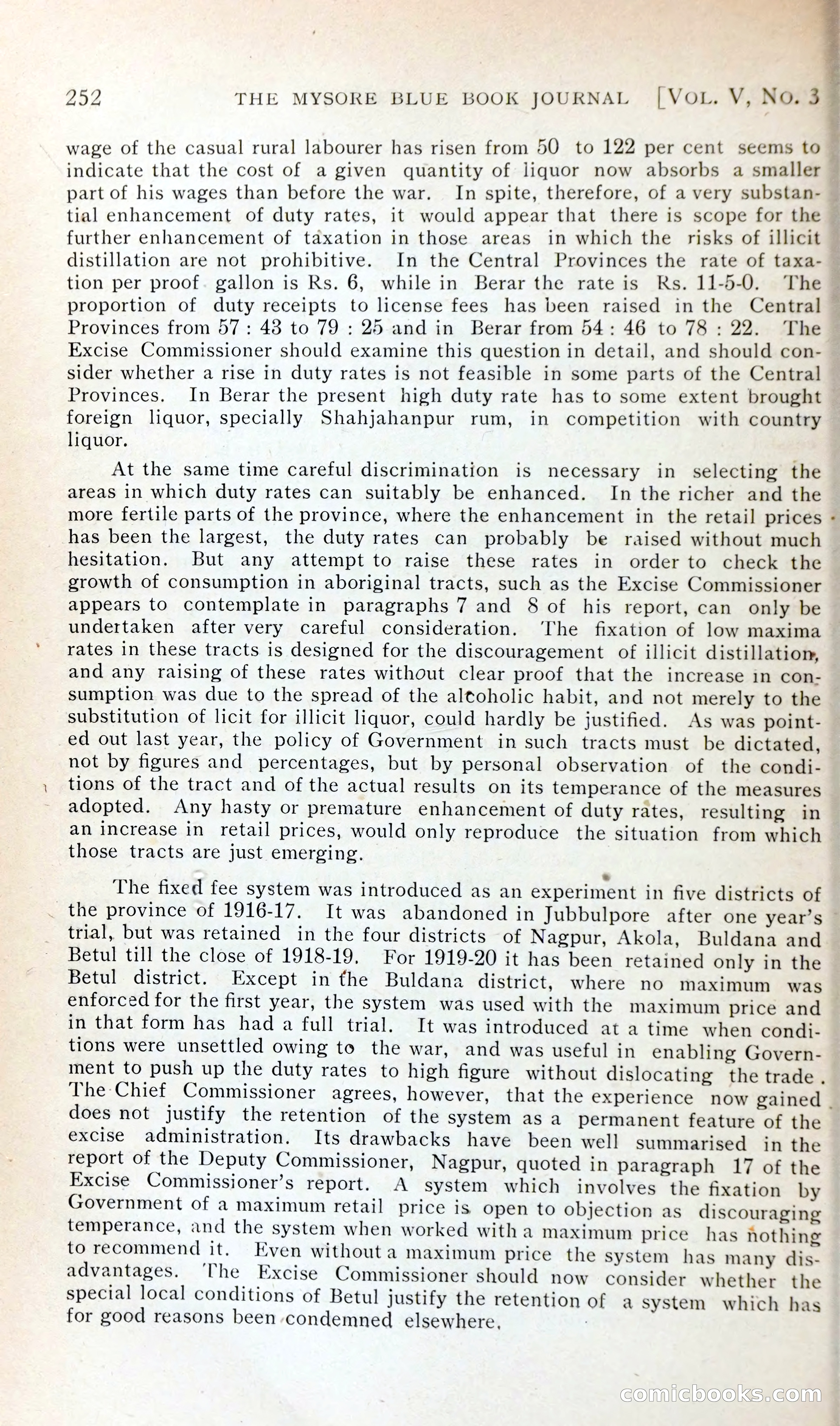 The Mysore Blue Book Journal — page 267 of 395