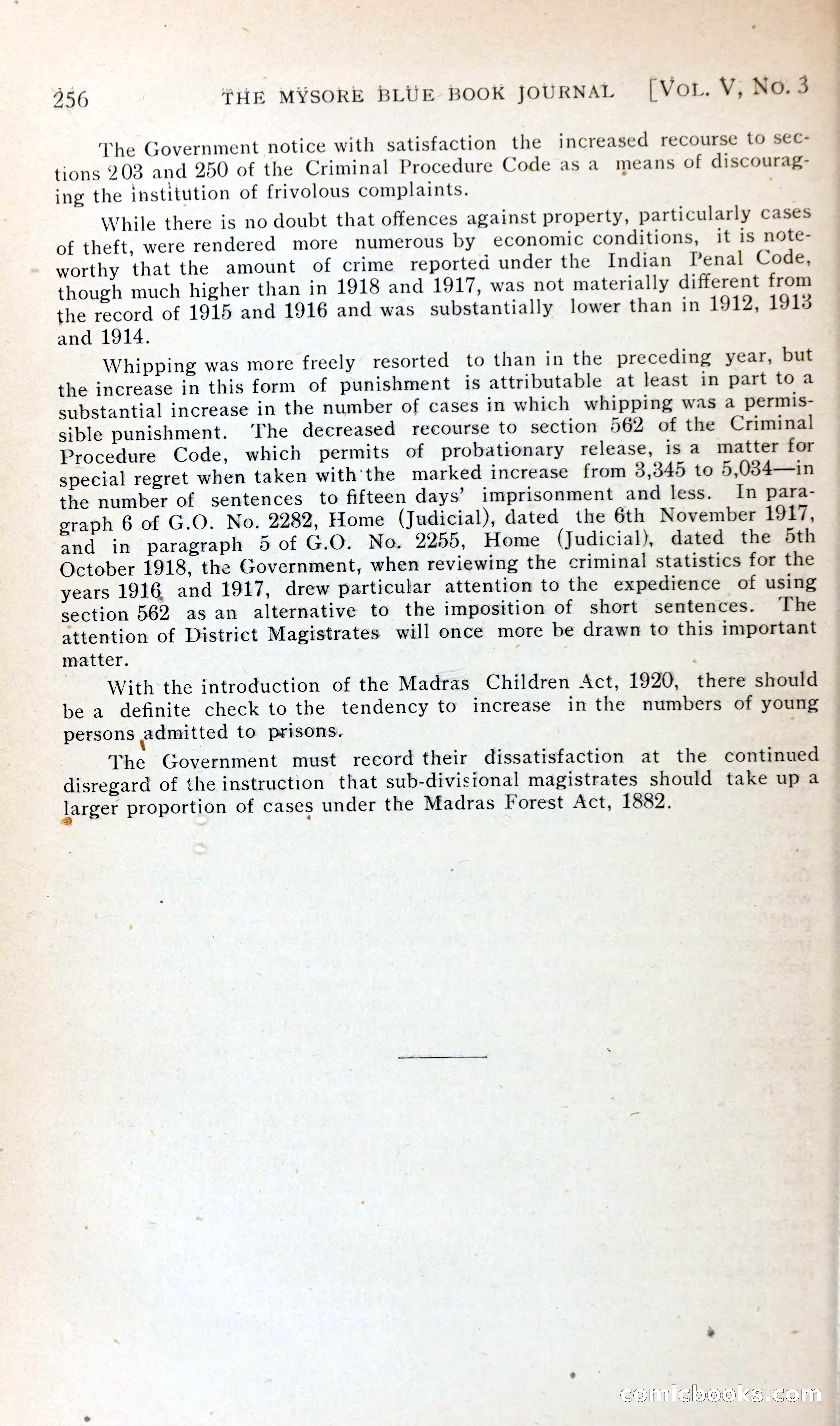 The Mysore Blue Book Journal — page 271 of 395