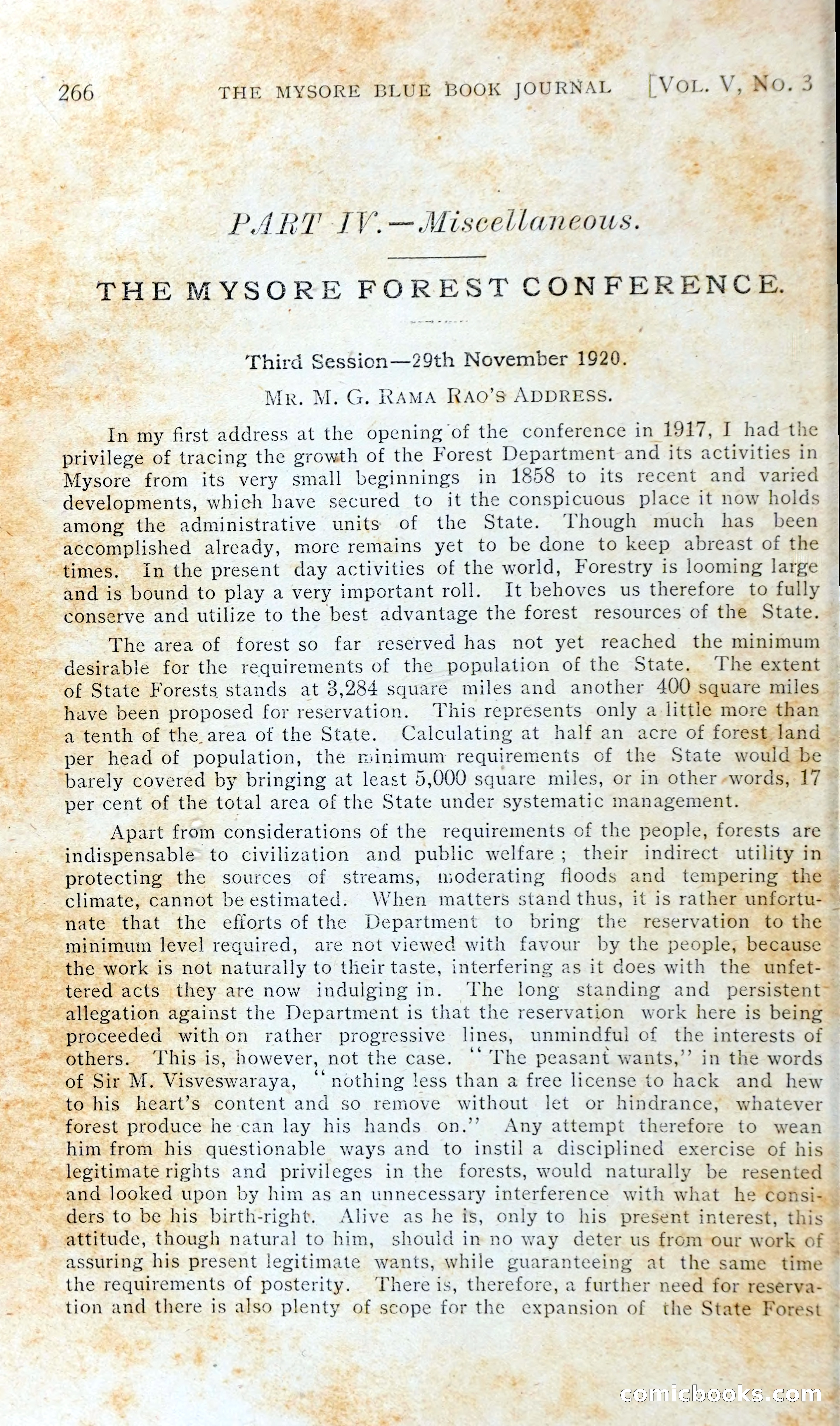 The Mysore Blue Book Journal — page 281 of 395