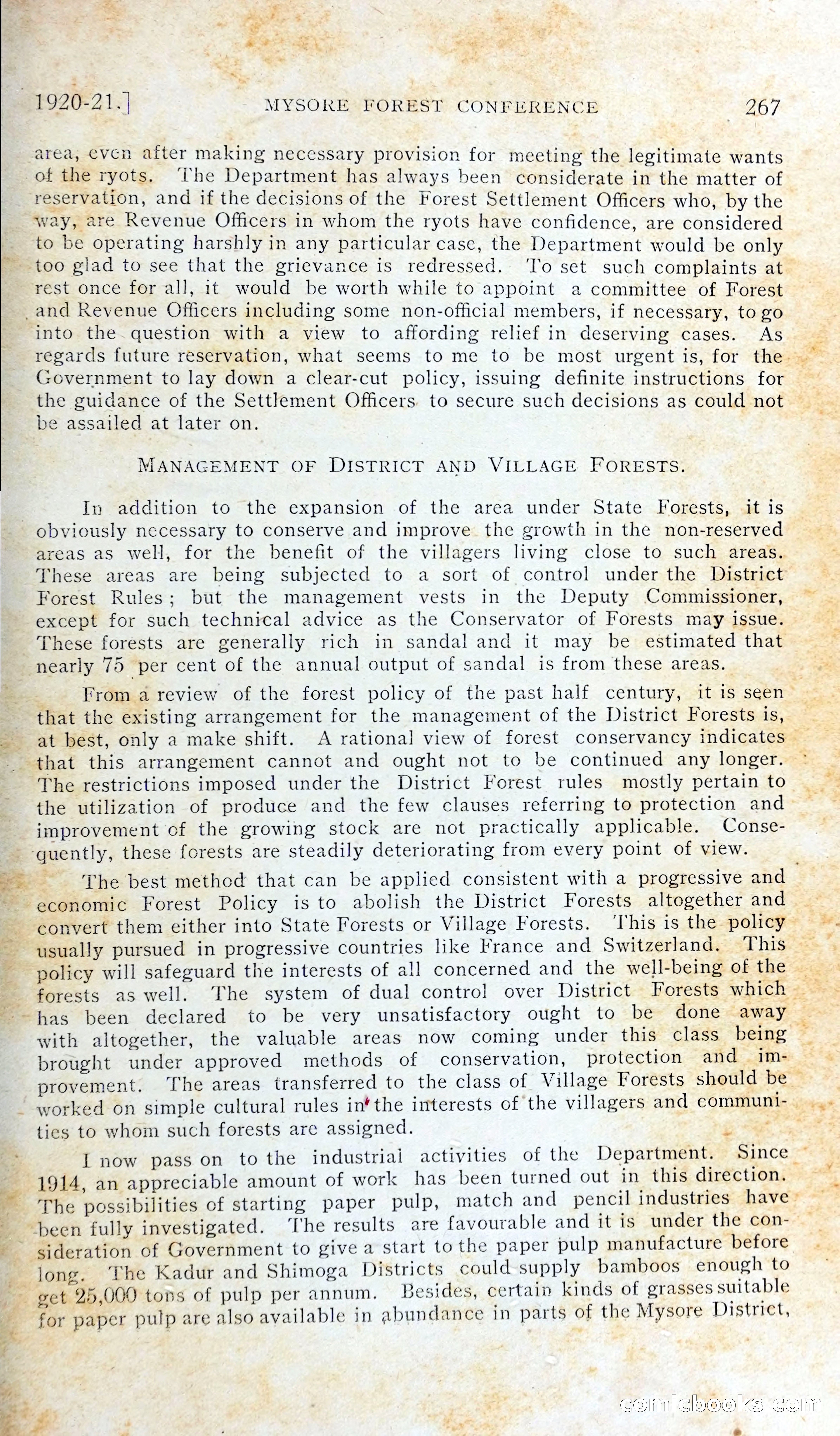 The Mysore Blue Book Journal — page 282 of 395