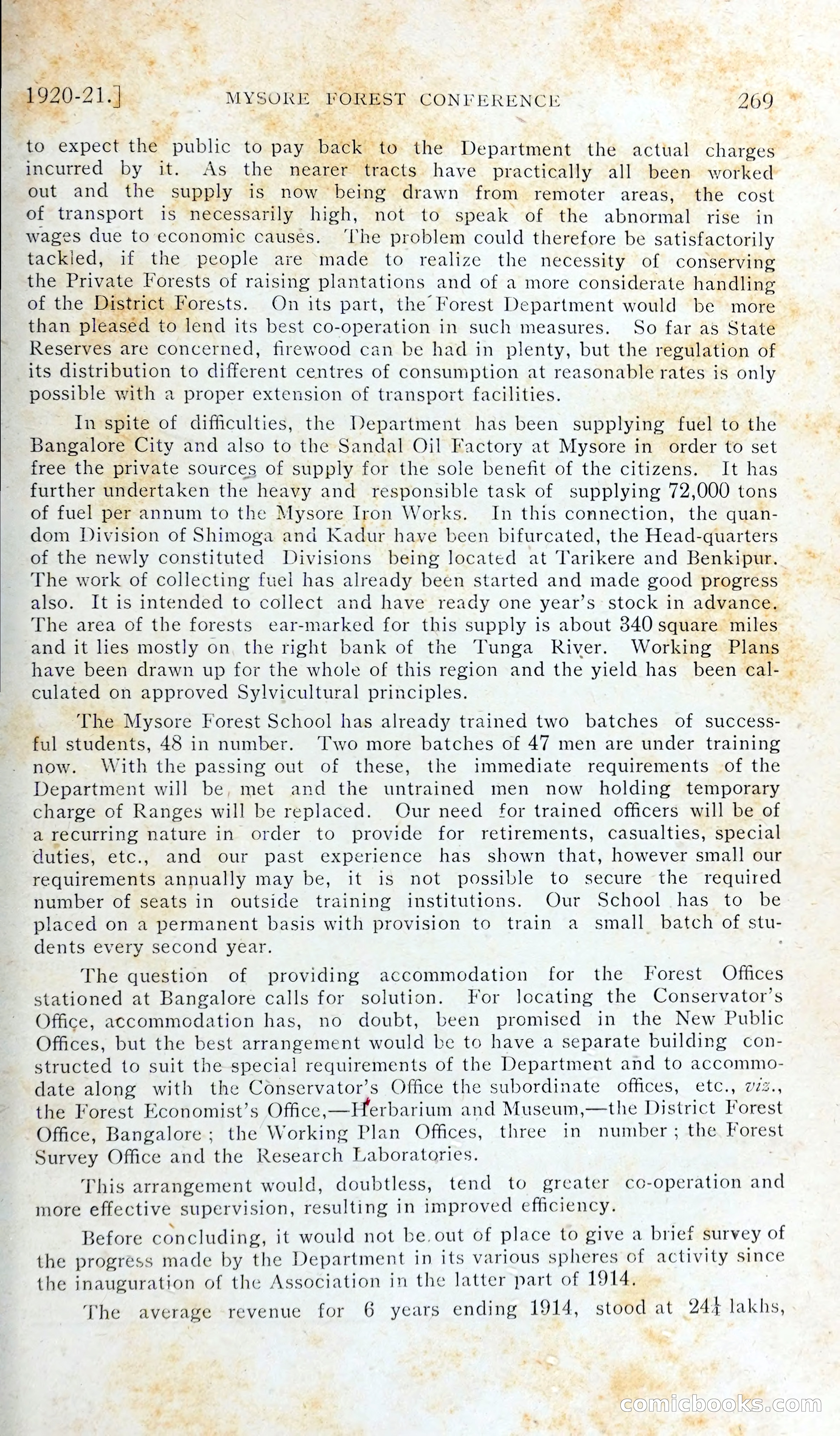 The Mysore Blue Book Journal — page 284 of 395