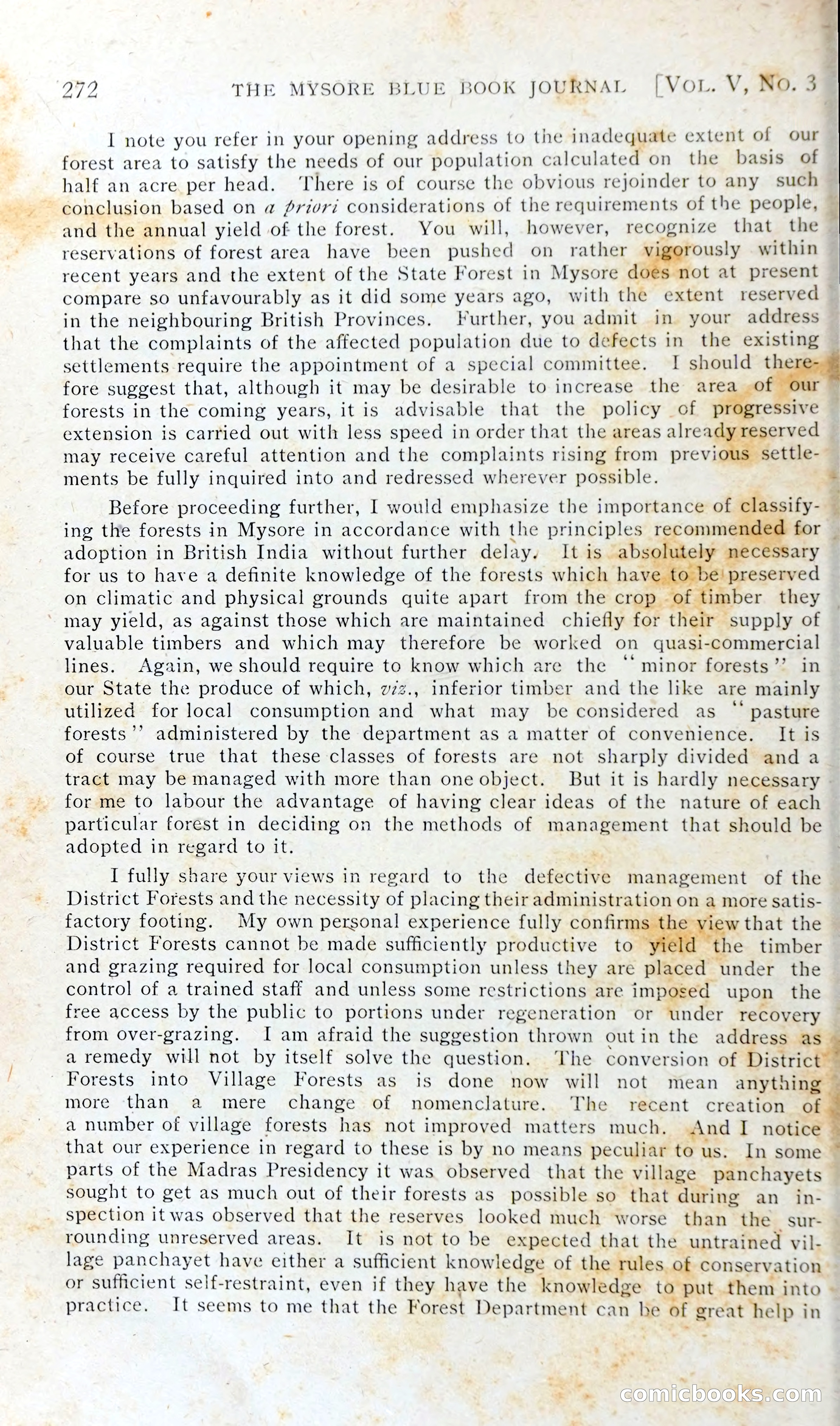 The Mysore Blue Book Journal — page 287 of 395