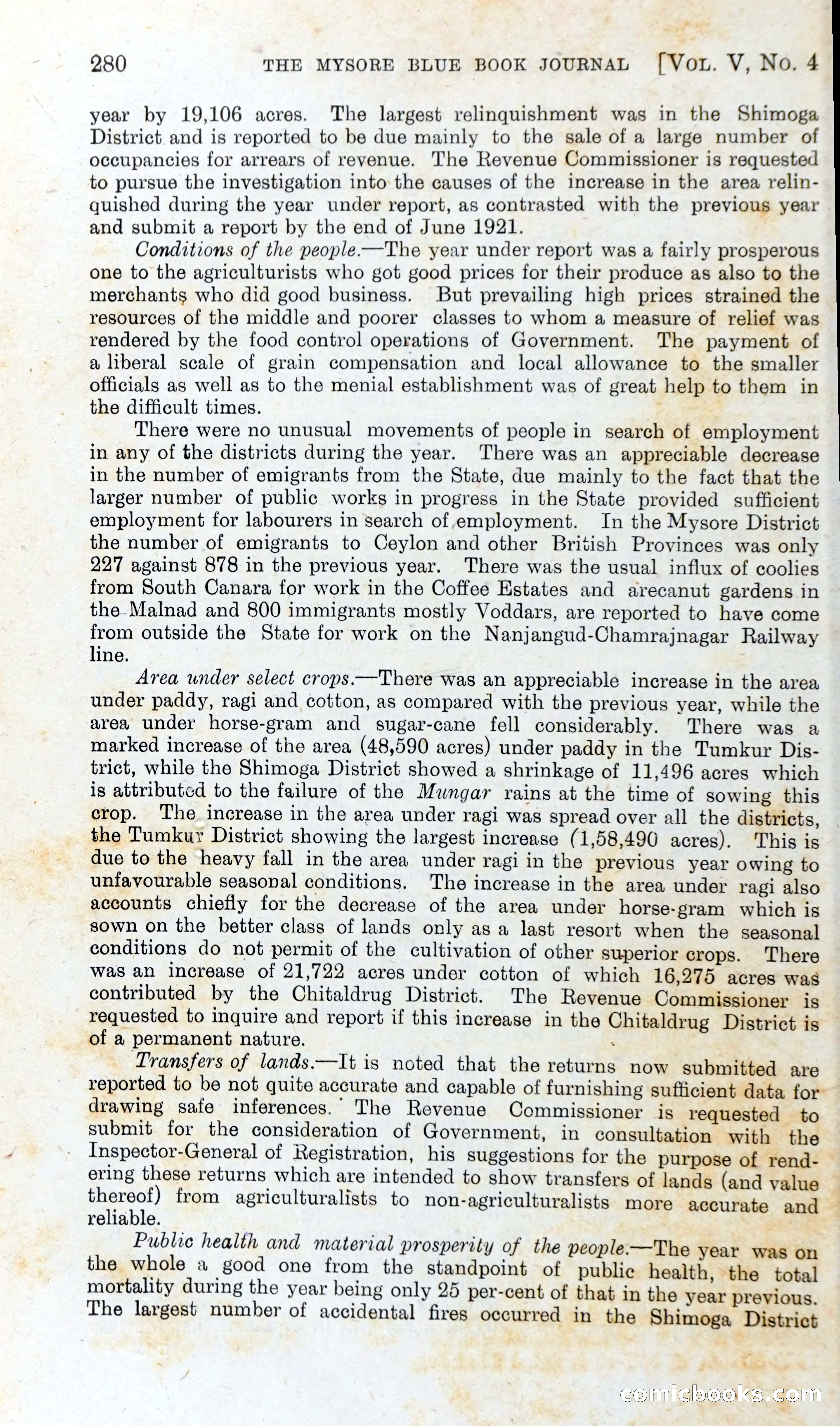 The Mysore Blue Book Journal — page 297 of 395