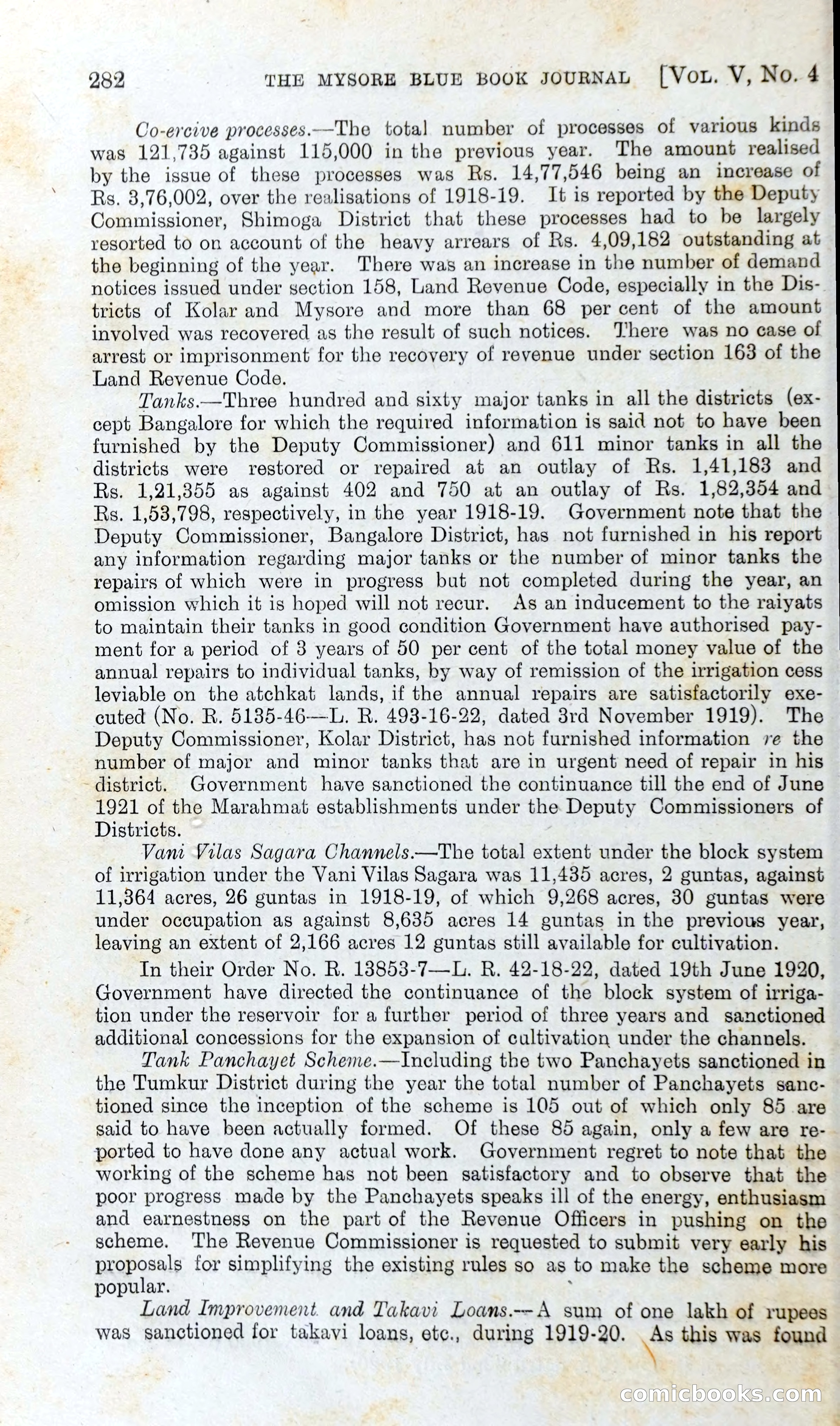 The Mysore Blue Book Journal — page 299 of 395