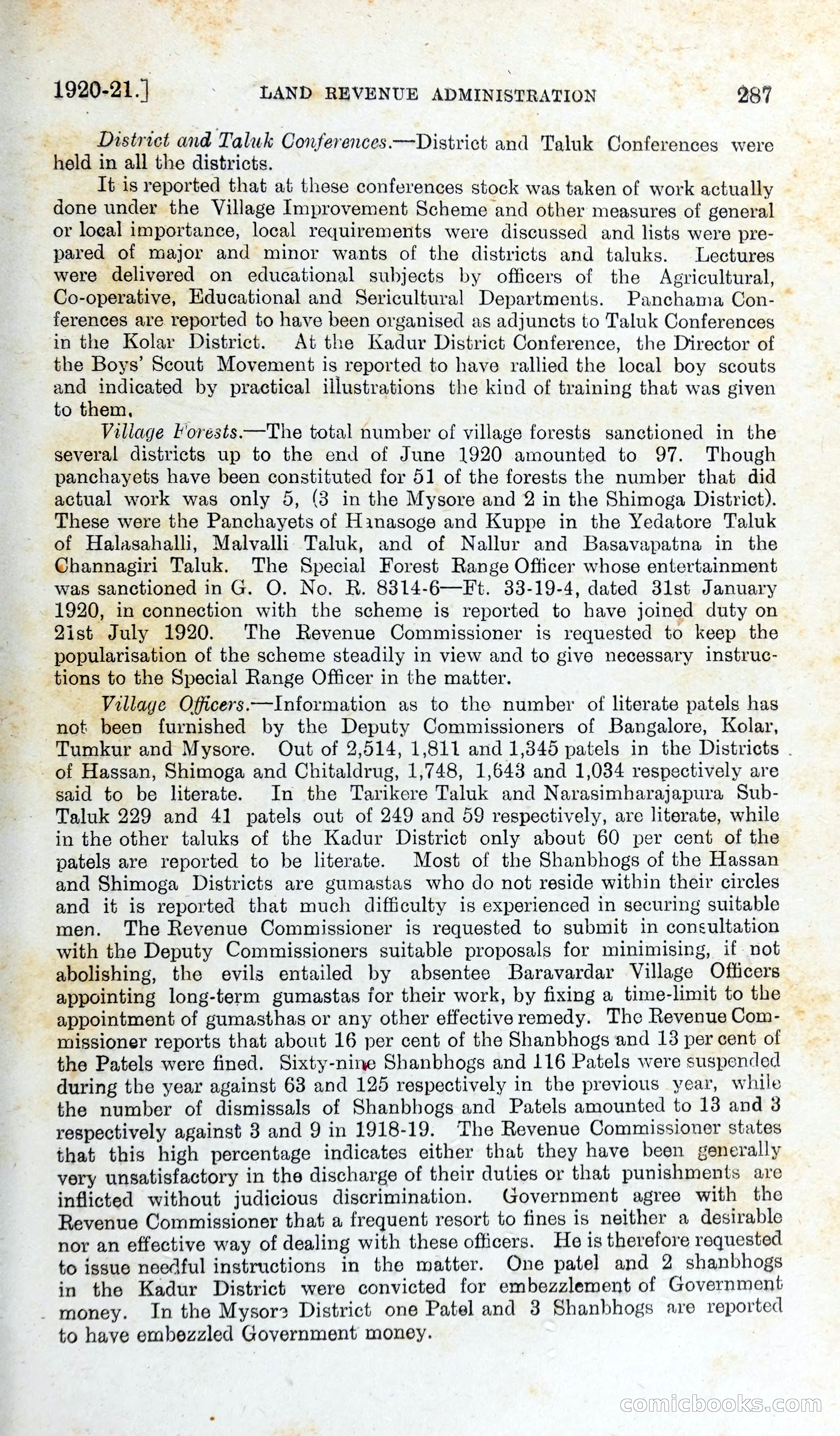 The Mysore Blue Book Journal — page 304 of 395
