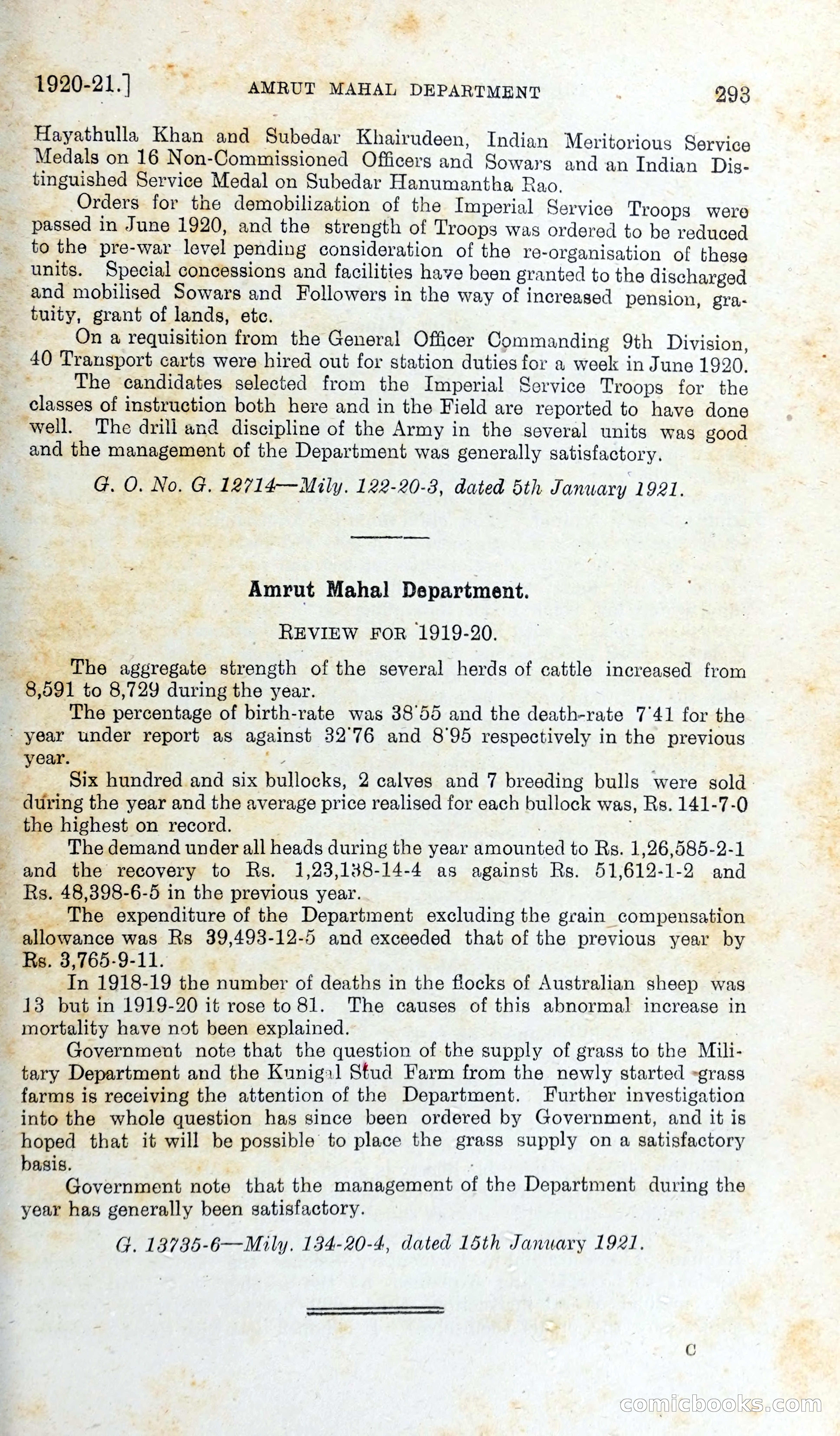 The Mysore Blue Book Journal — page 310 of 395