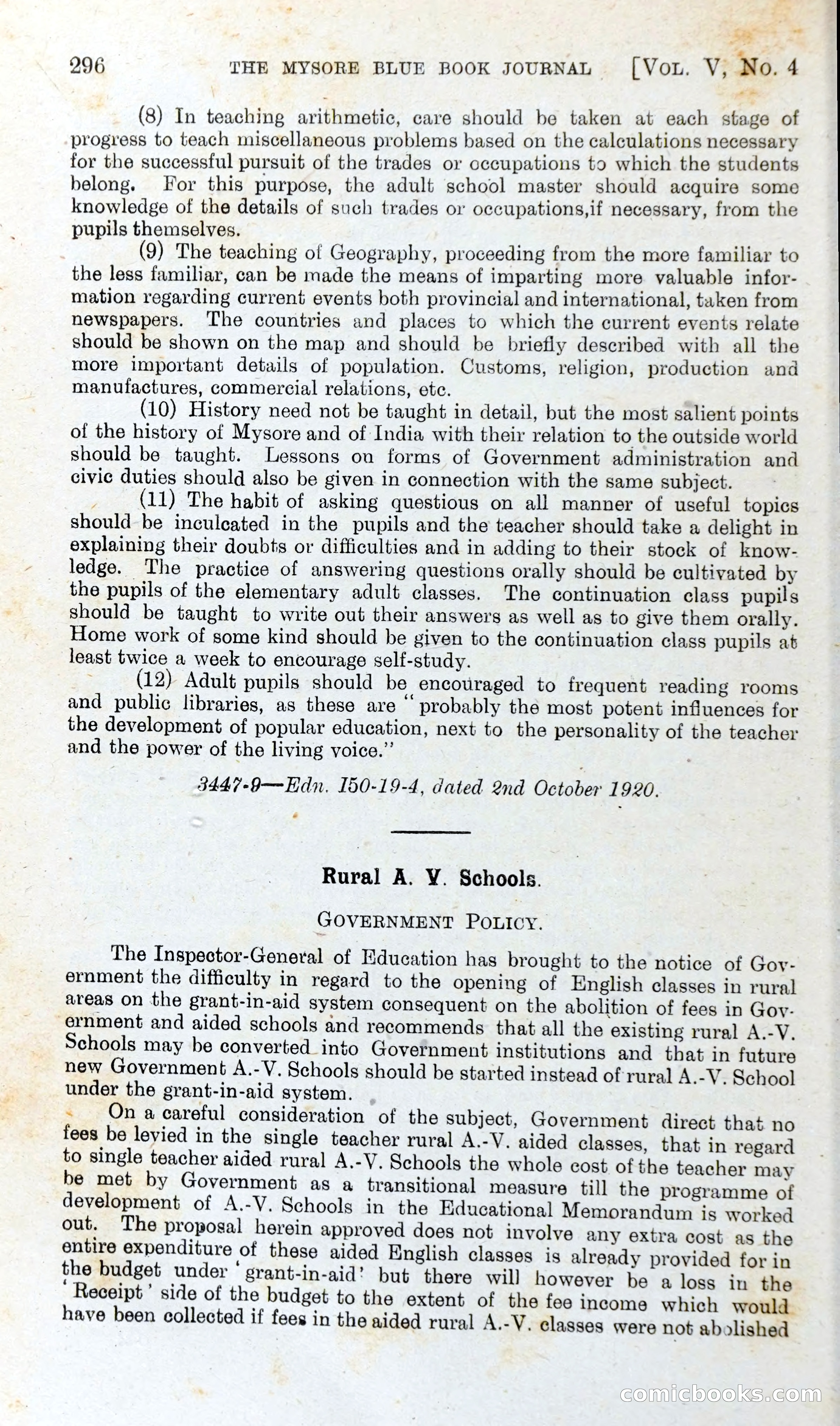 The Mysore Blue Book Journal — page 315 of 395
