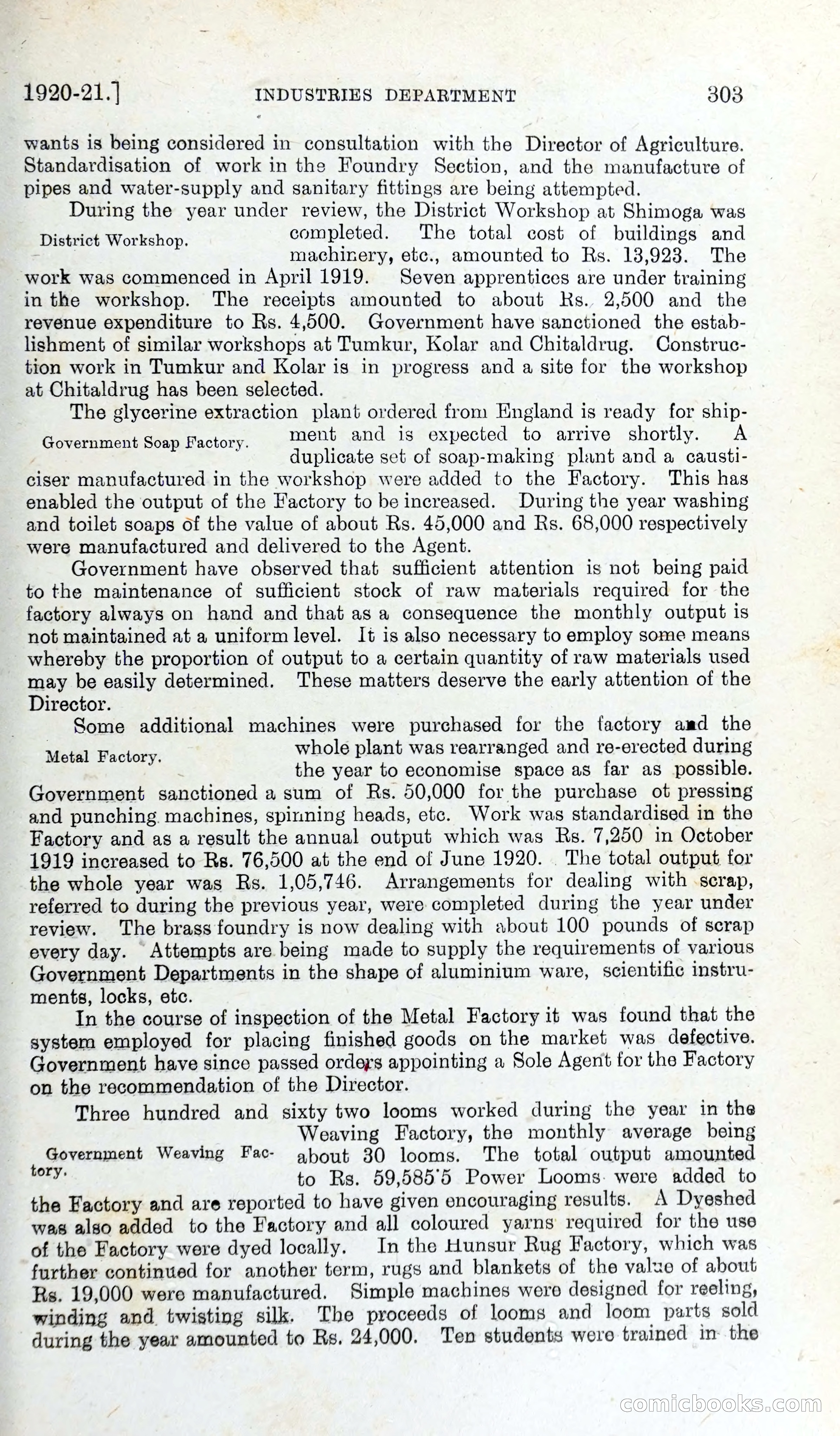 The Mysore Blue Book Journal — page 322 of 395