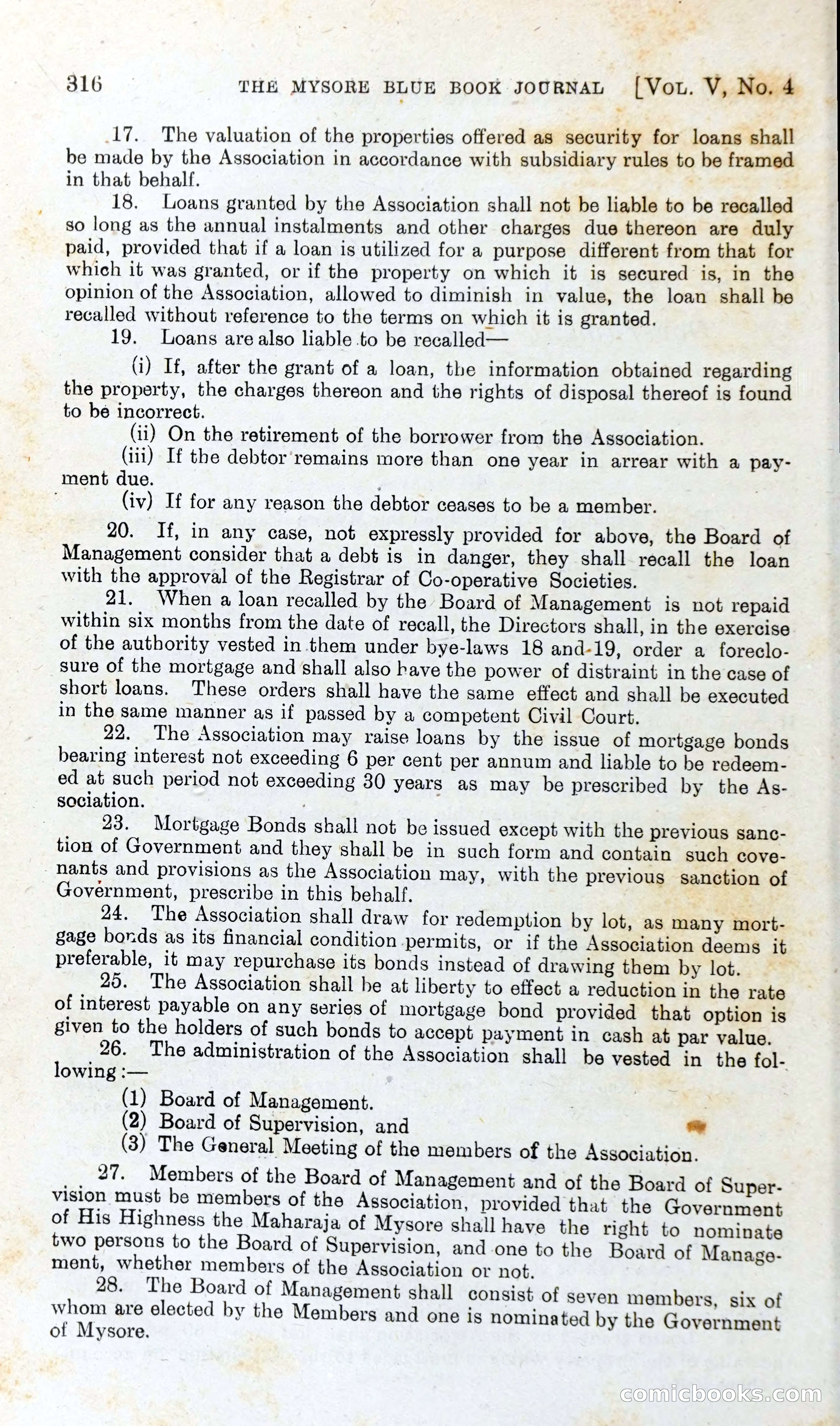 The Mysore Blue Book Journal — page 335 of 395