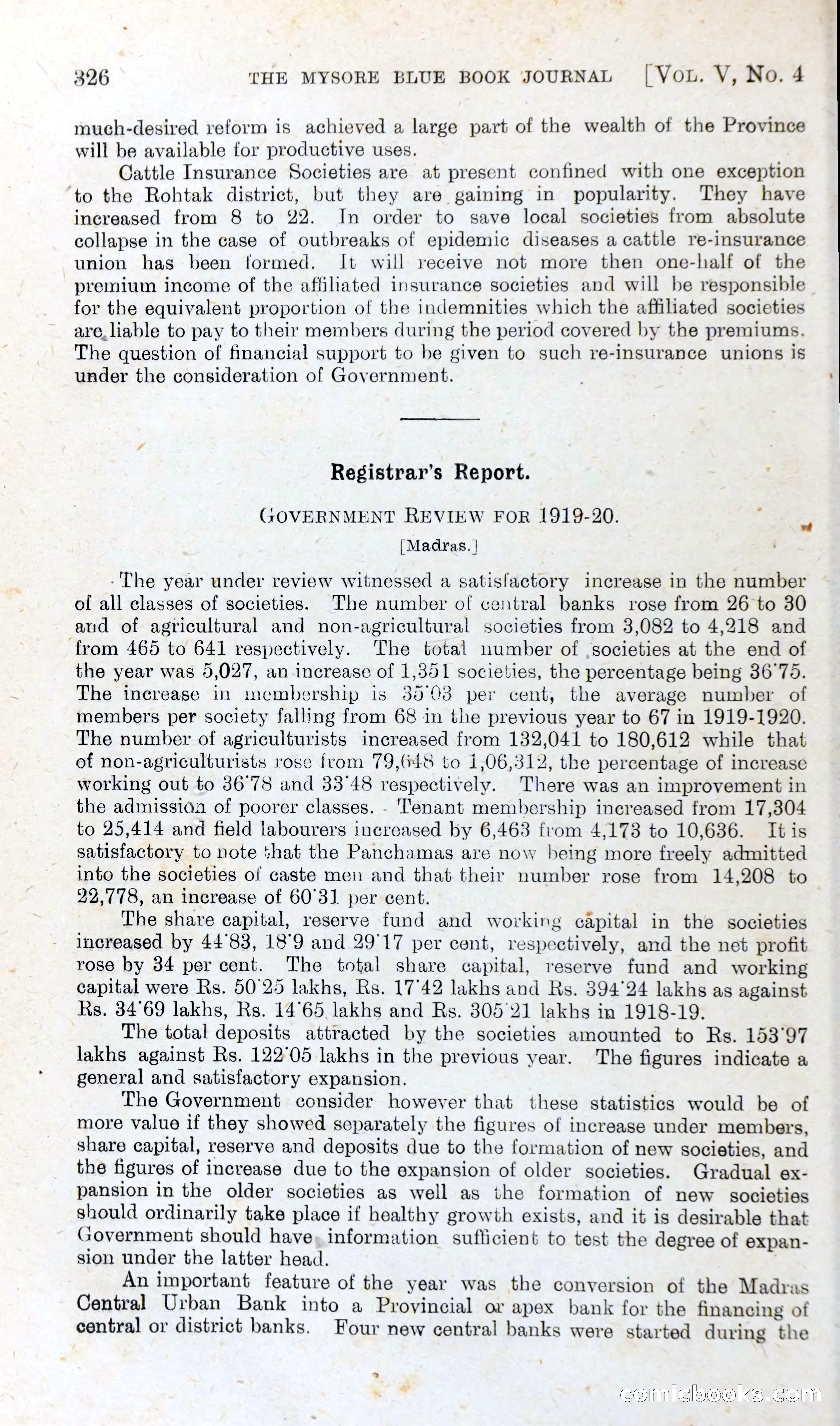 The Mysore Blue Book Journal — page 345 of 395