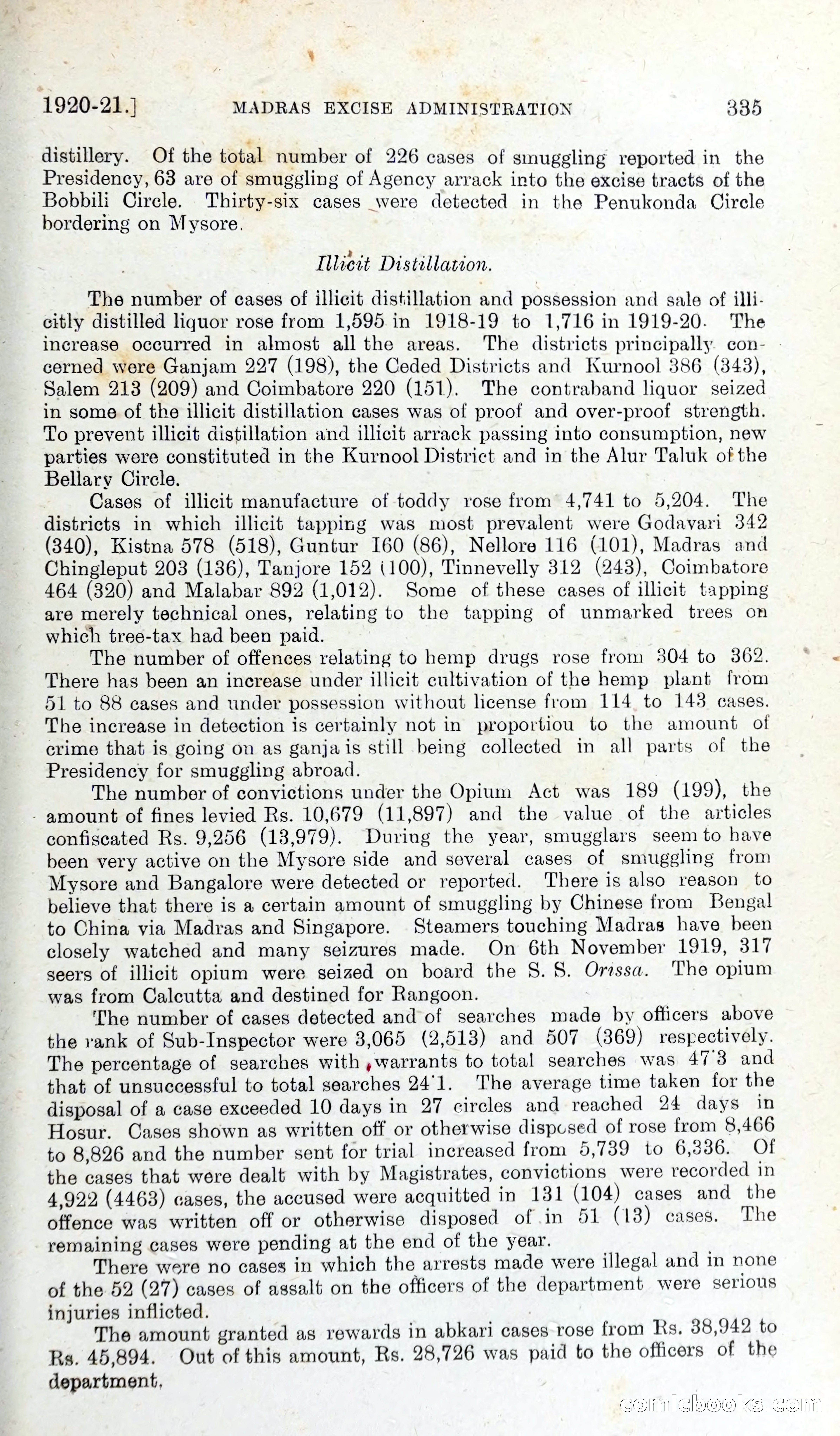 The Mysore Blue Book Journal — page 354 of 395