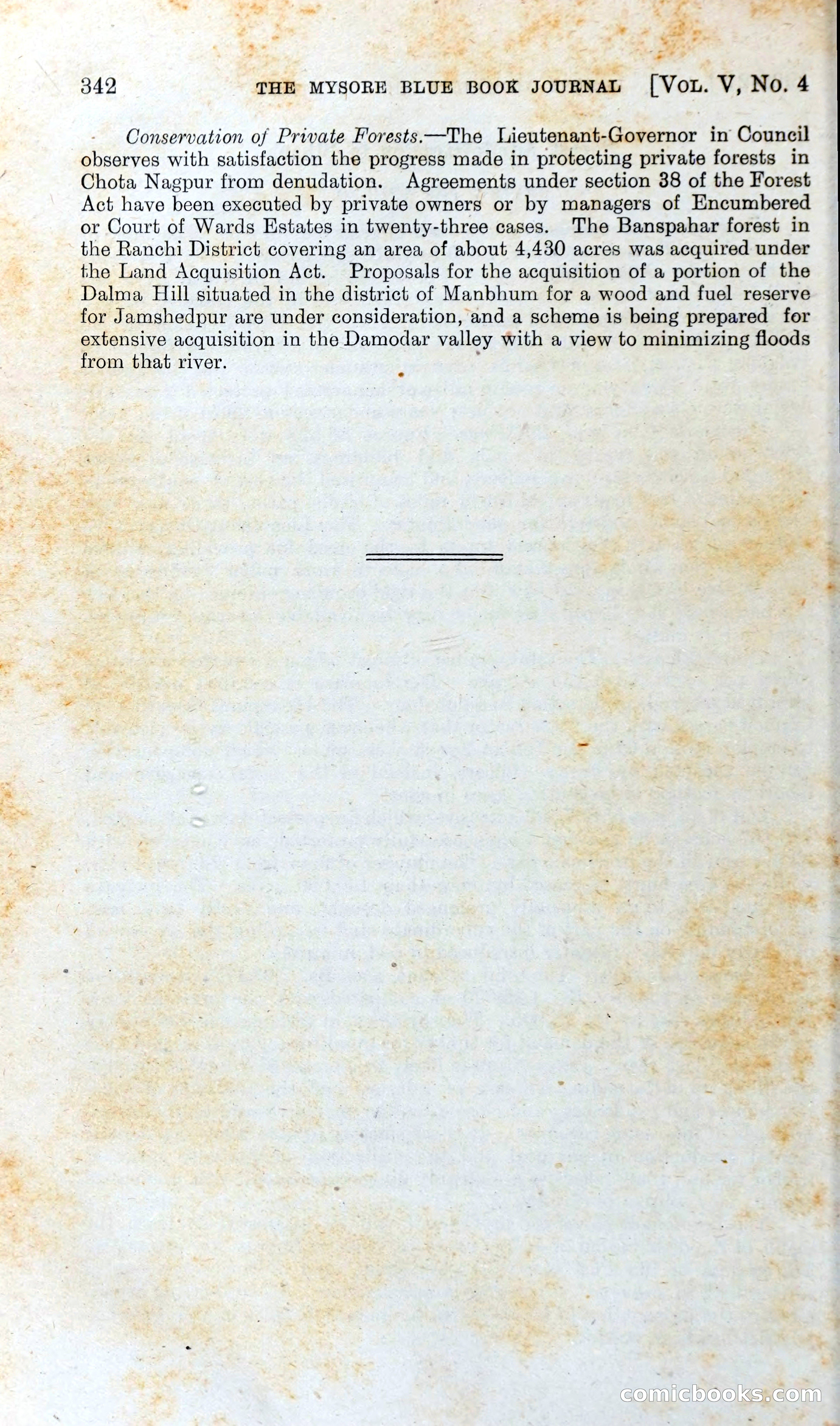 The Mysore Blue Book Journal — page 361 of 395