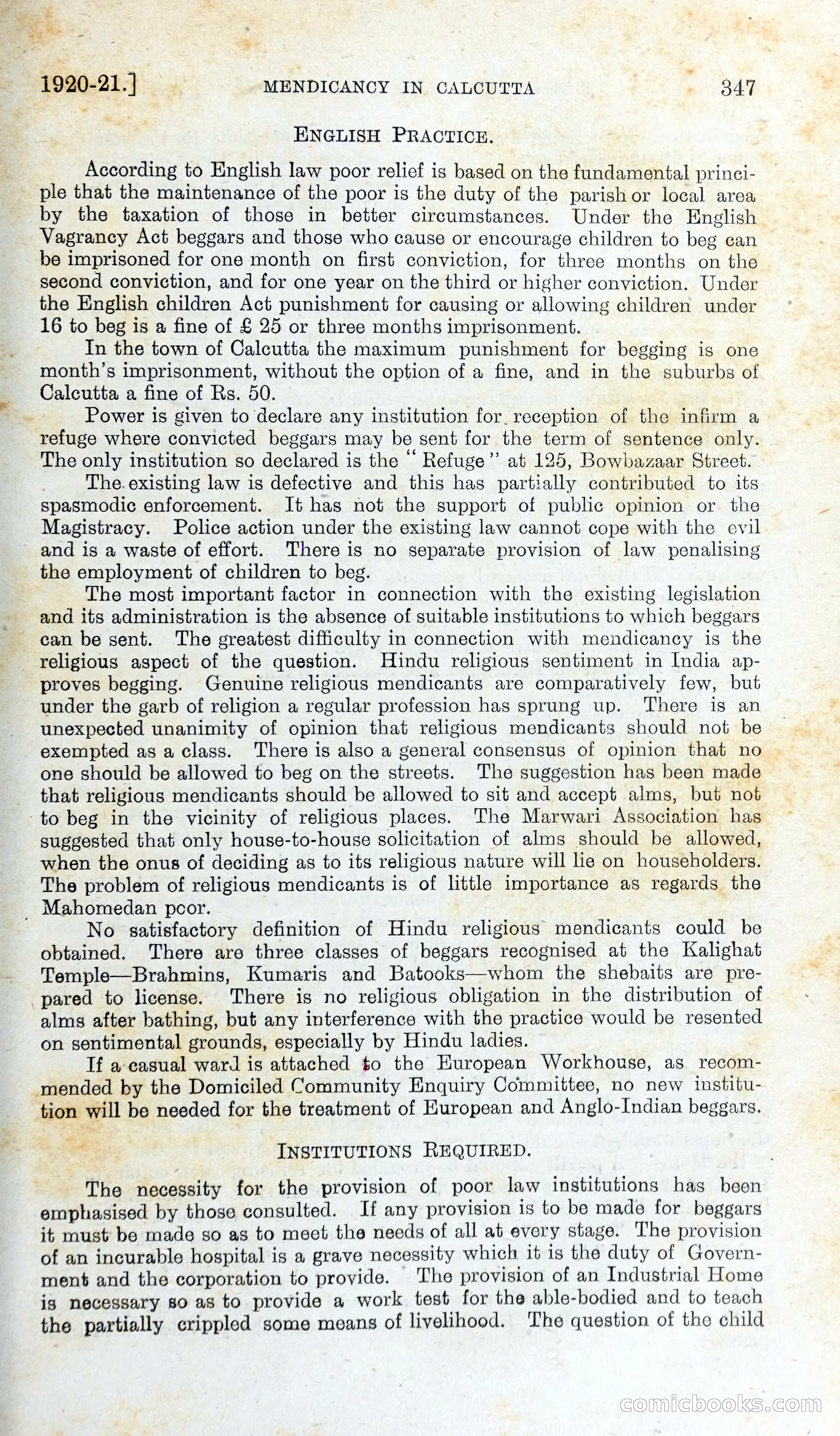 The Mysore Blue Book Journal — page 366 of 395