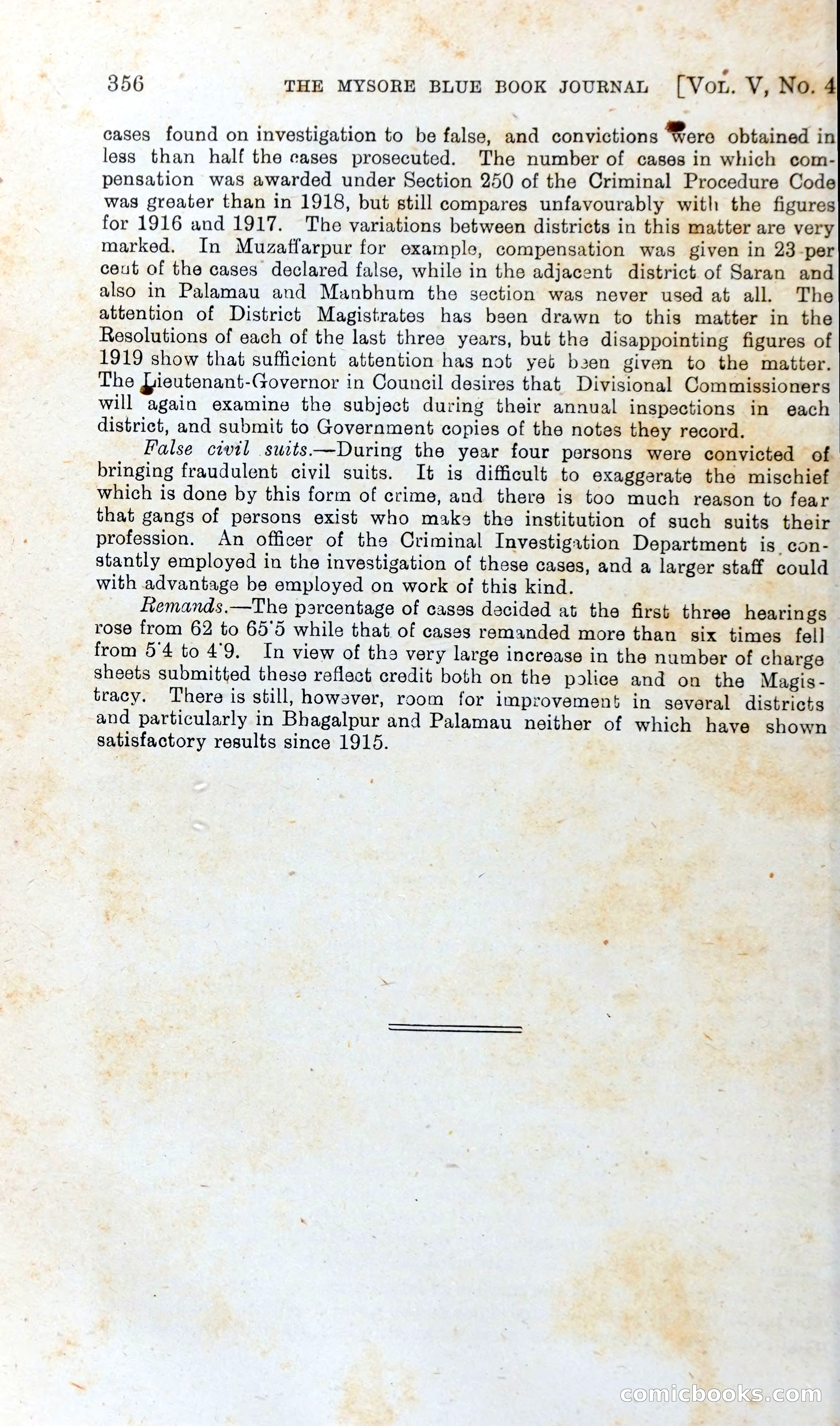 The Mysore Blue Book Journal — page 375 of 395