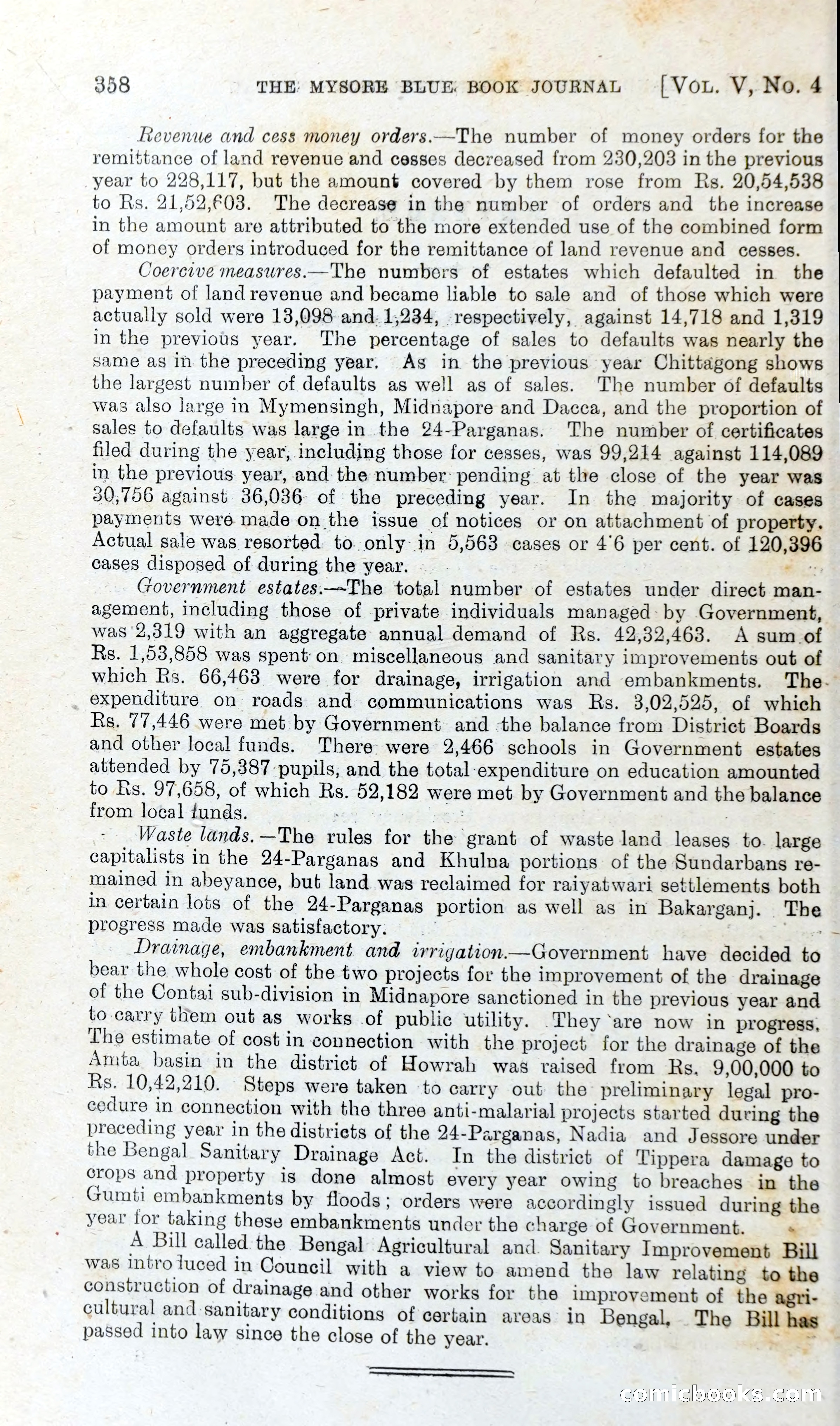 The Mysore Blue Book Journal — page 377 of 395
