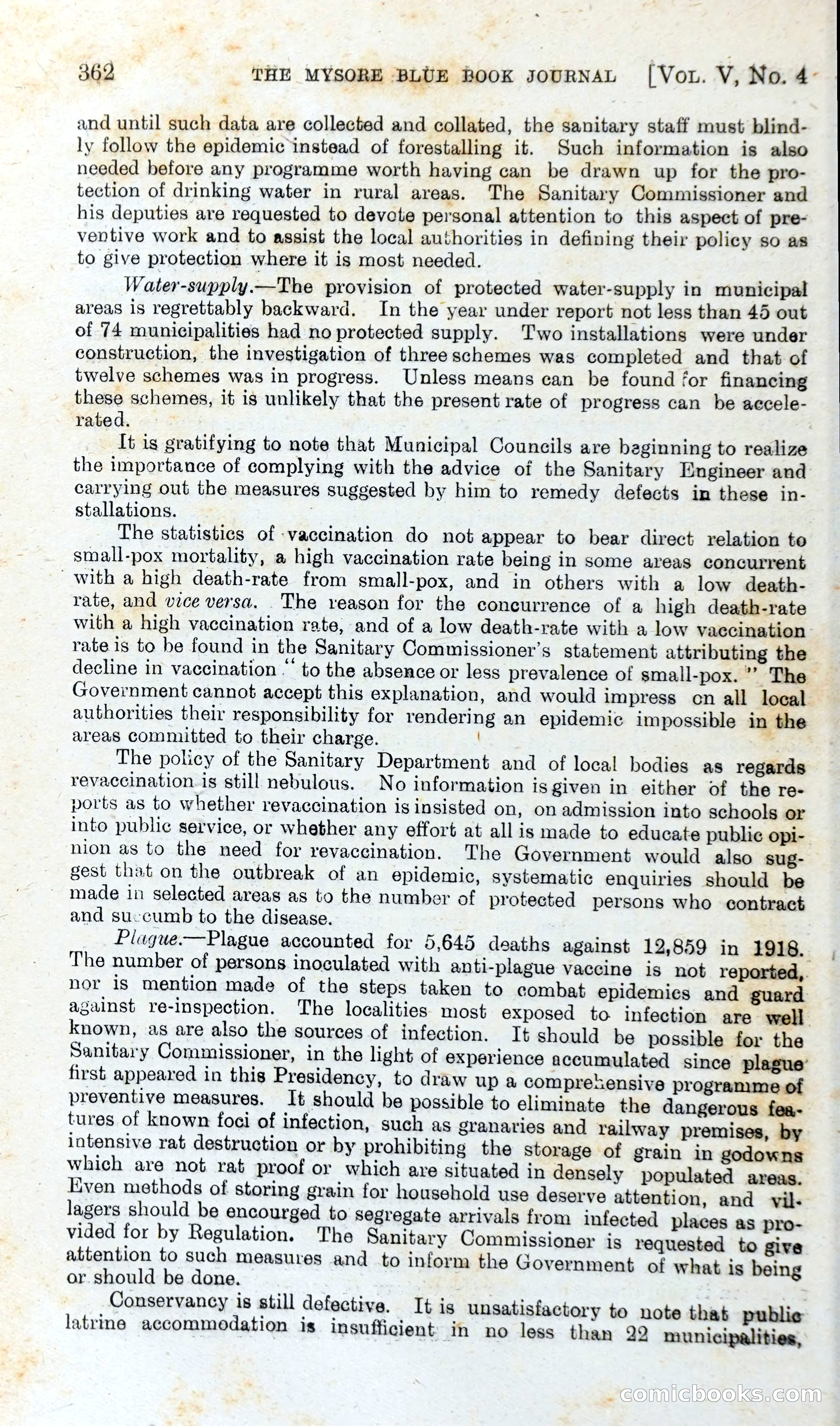 The Mysore Blue Book Journal — page 381 of 395