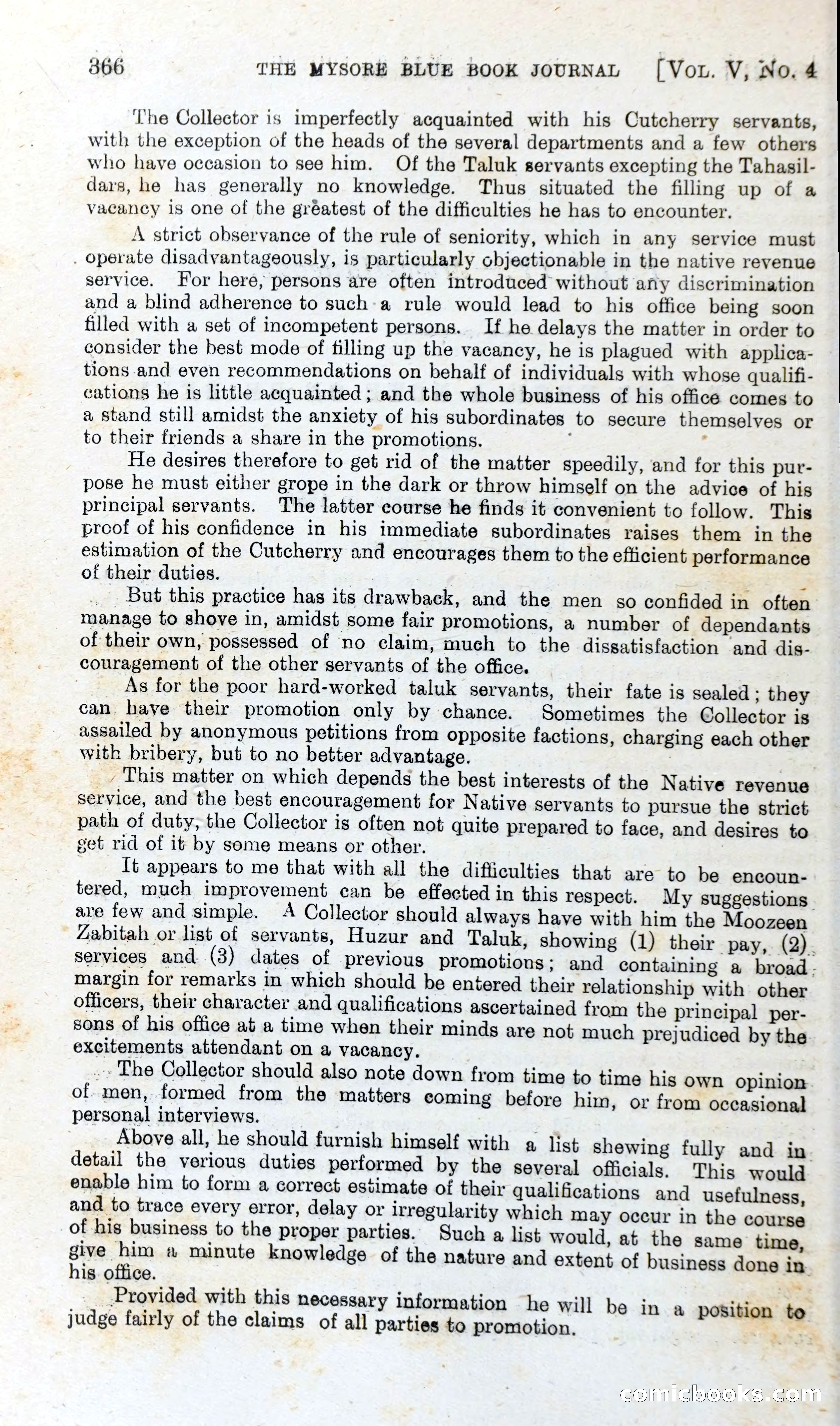 The Mysore Blue Book Journal — page 385 of 395