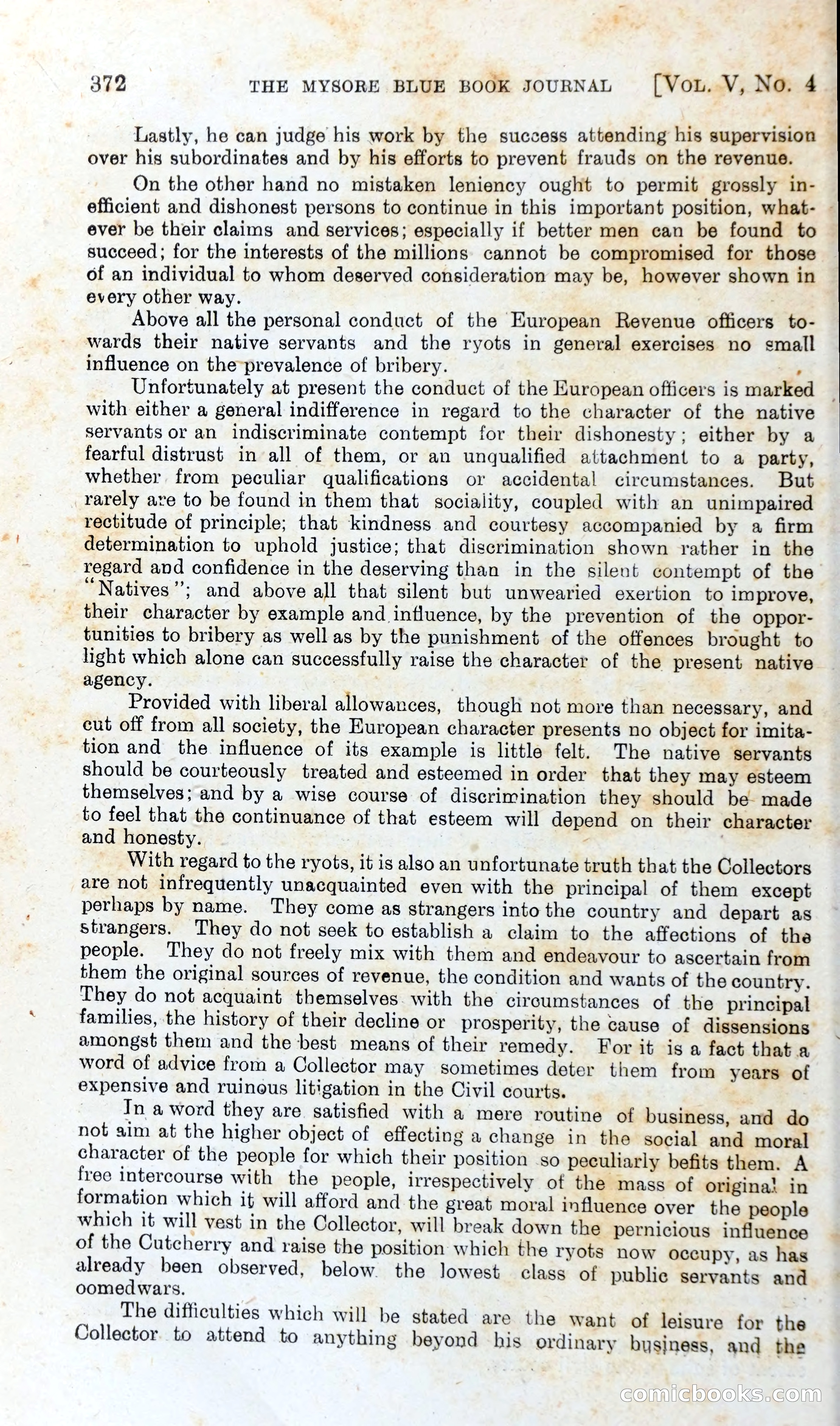 The Mysore Blue Book Journal — page 391 of 395