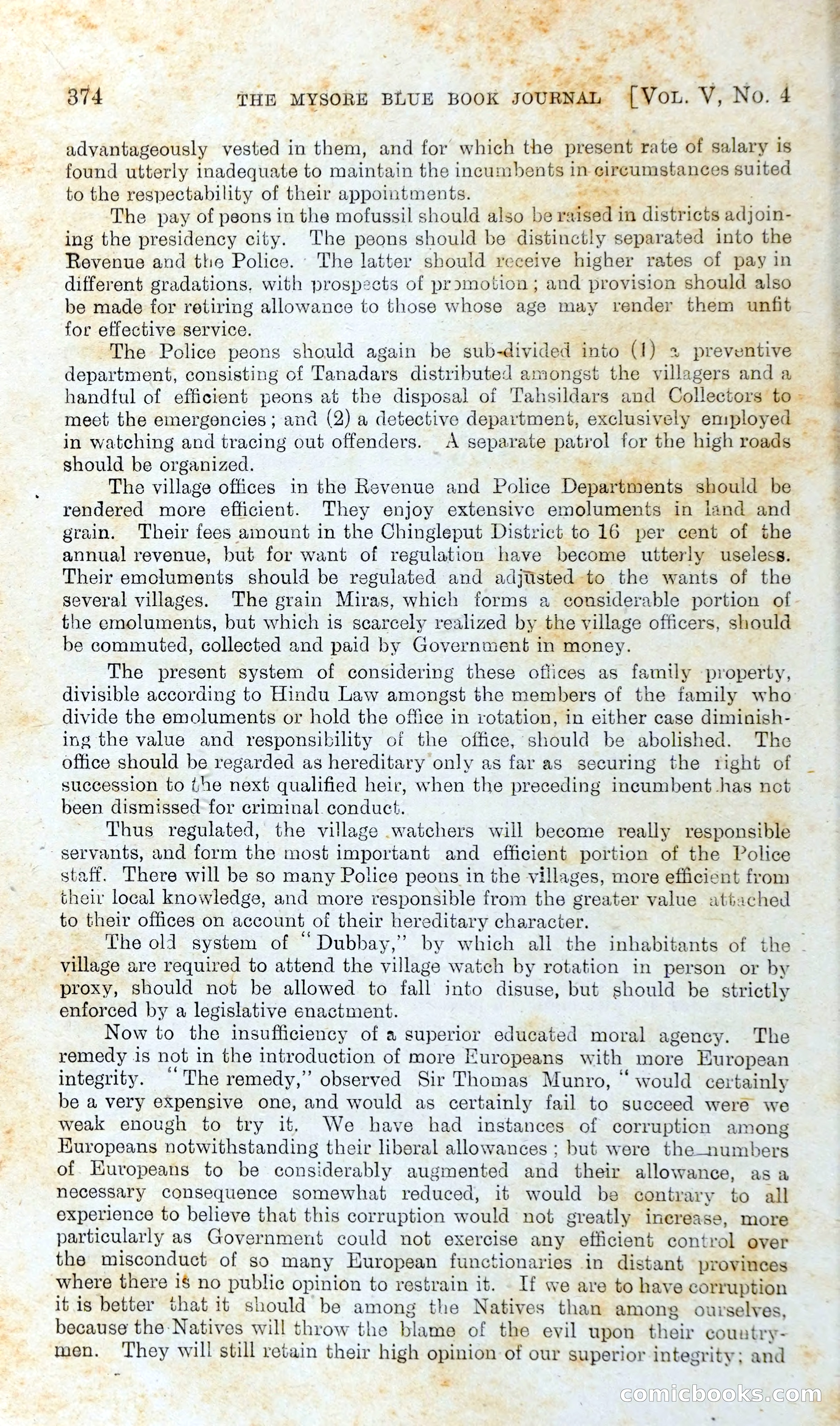 The Mysore Blue Book Journal — page 393 of 395