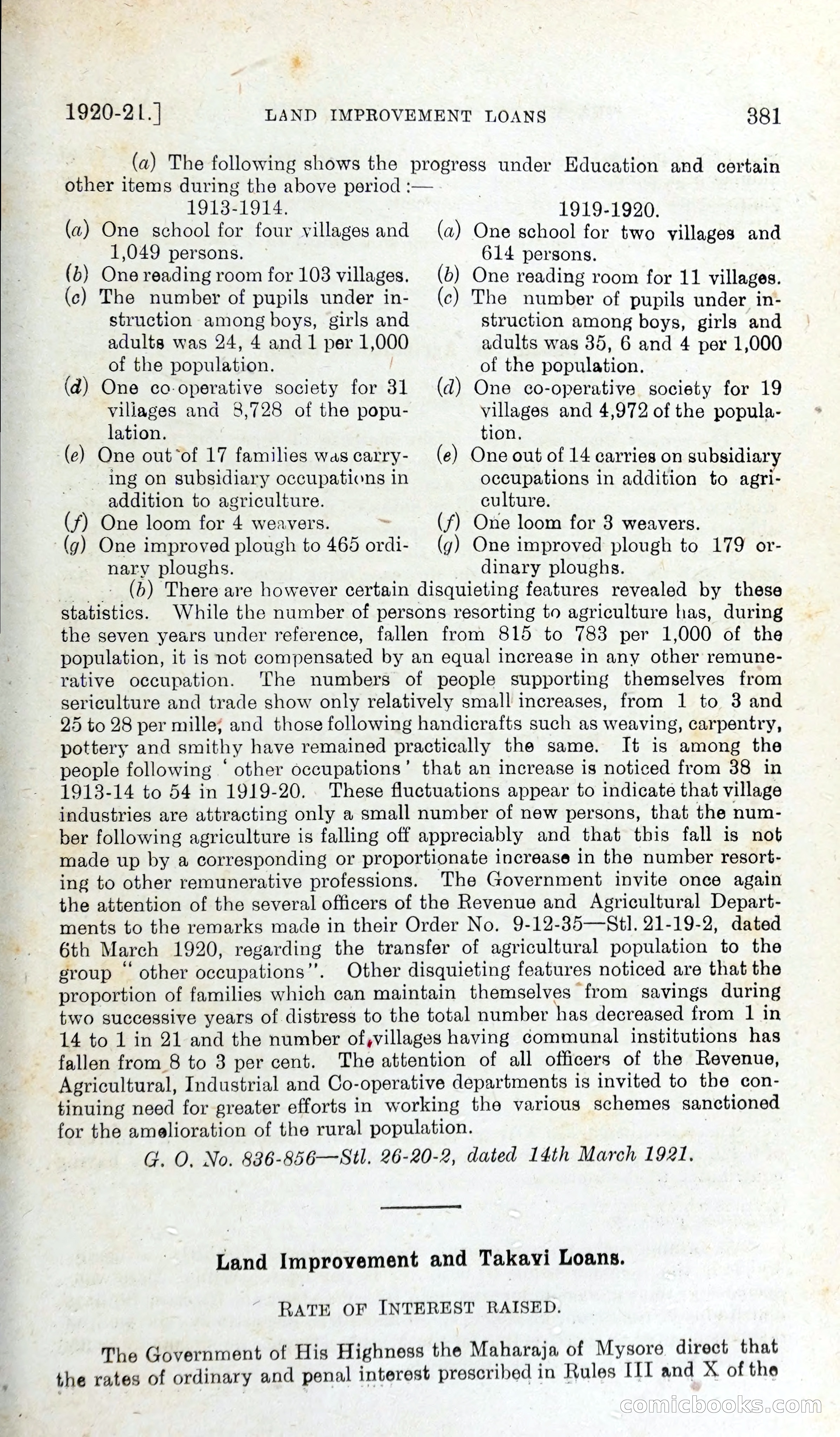 The Mysore Blue Book Journal — page 400 of 395