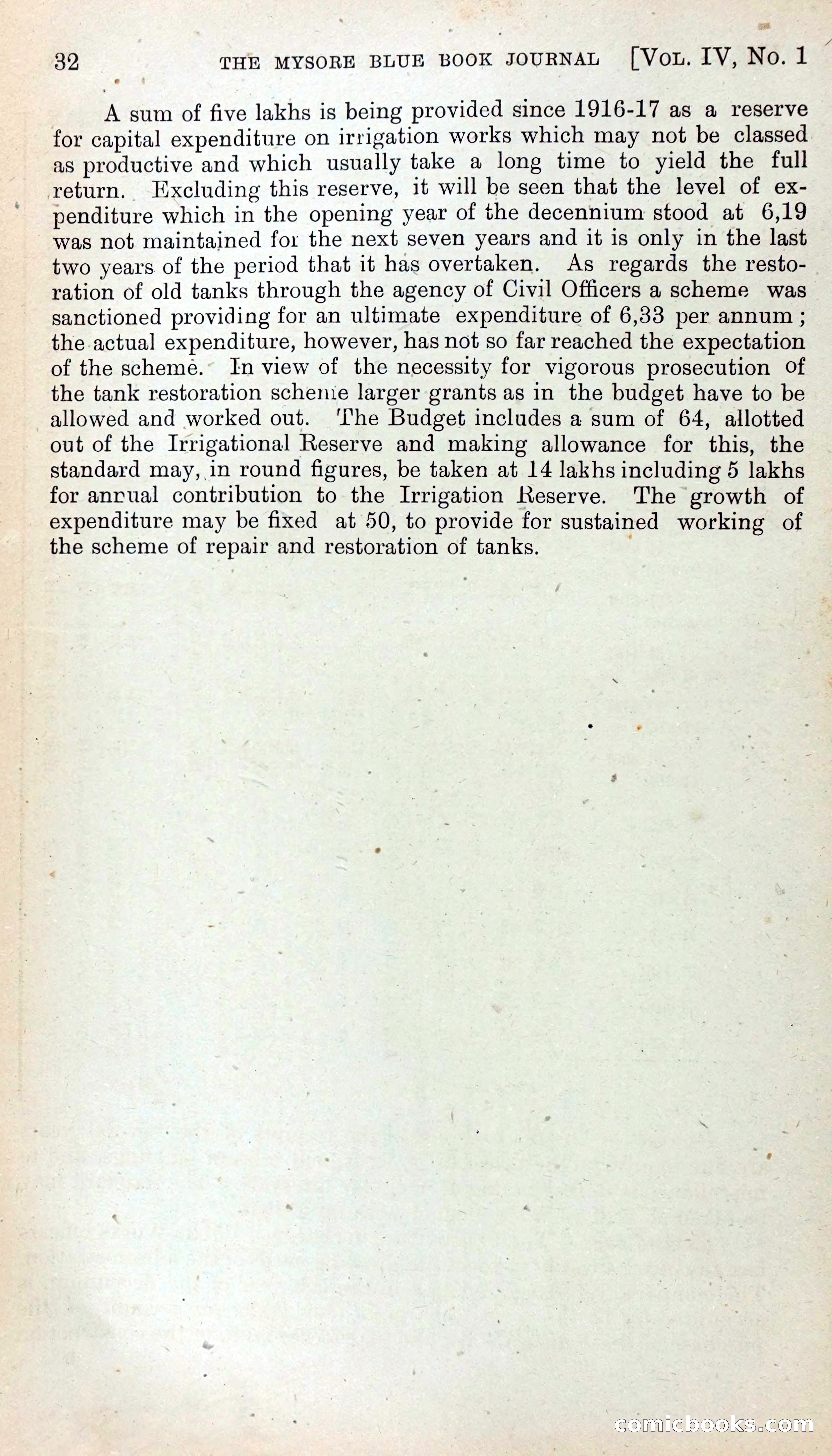 Mysore Blue Book Journal, Vol. IV — page 41 of 395