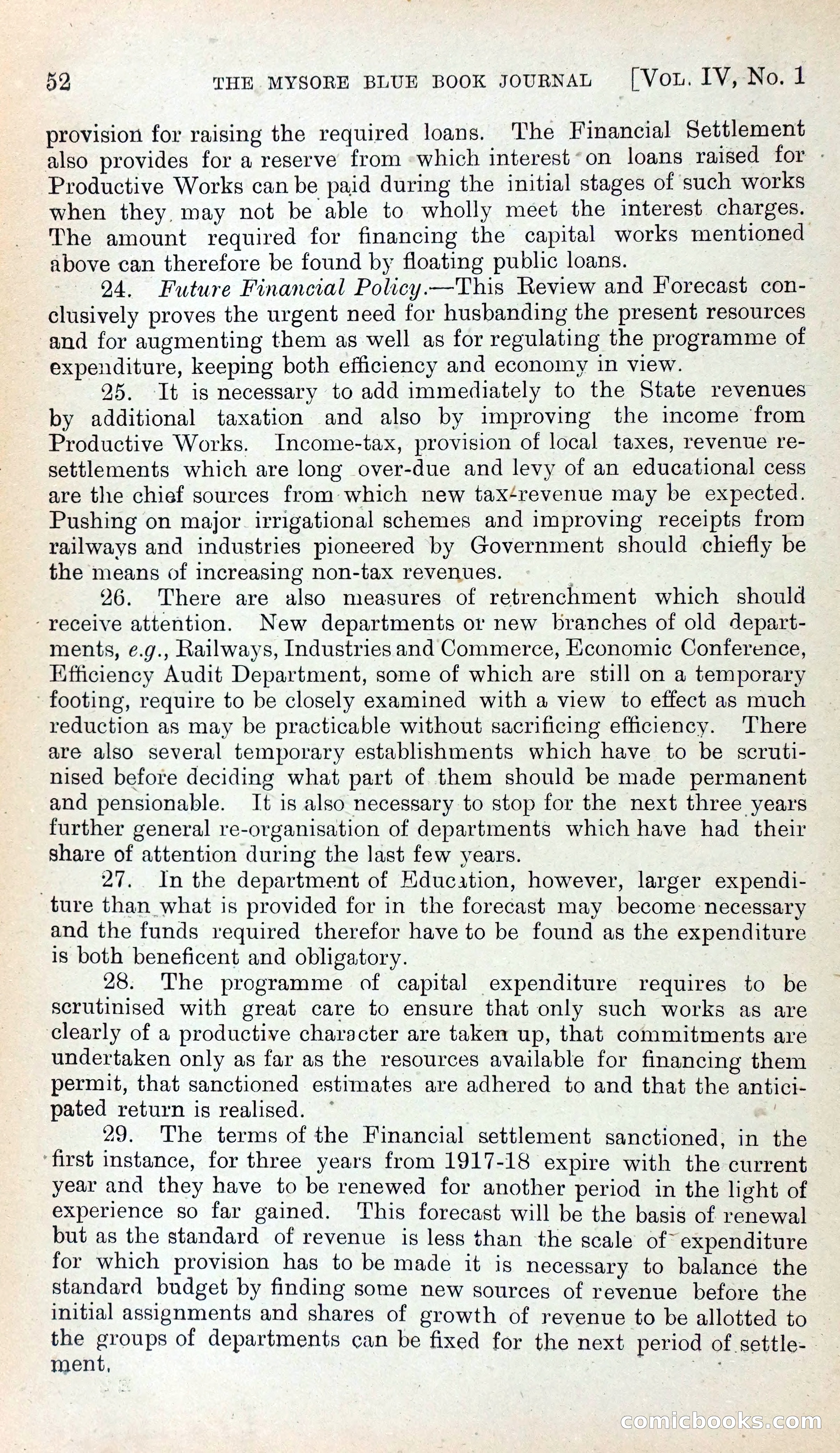 Mysore Blue Book Journal, Vol. IV — page 61 of 395