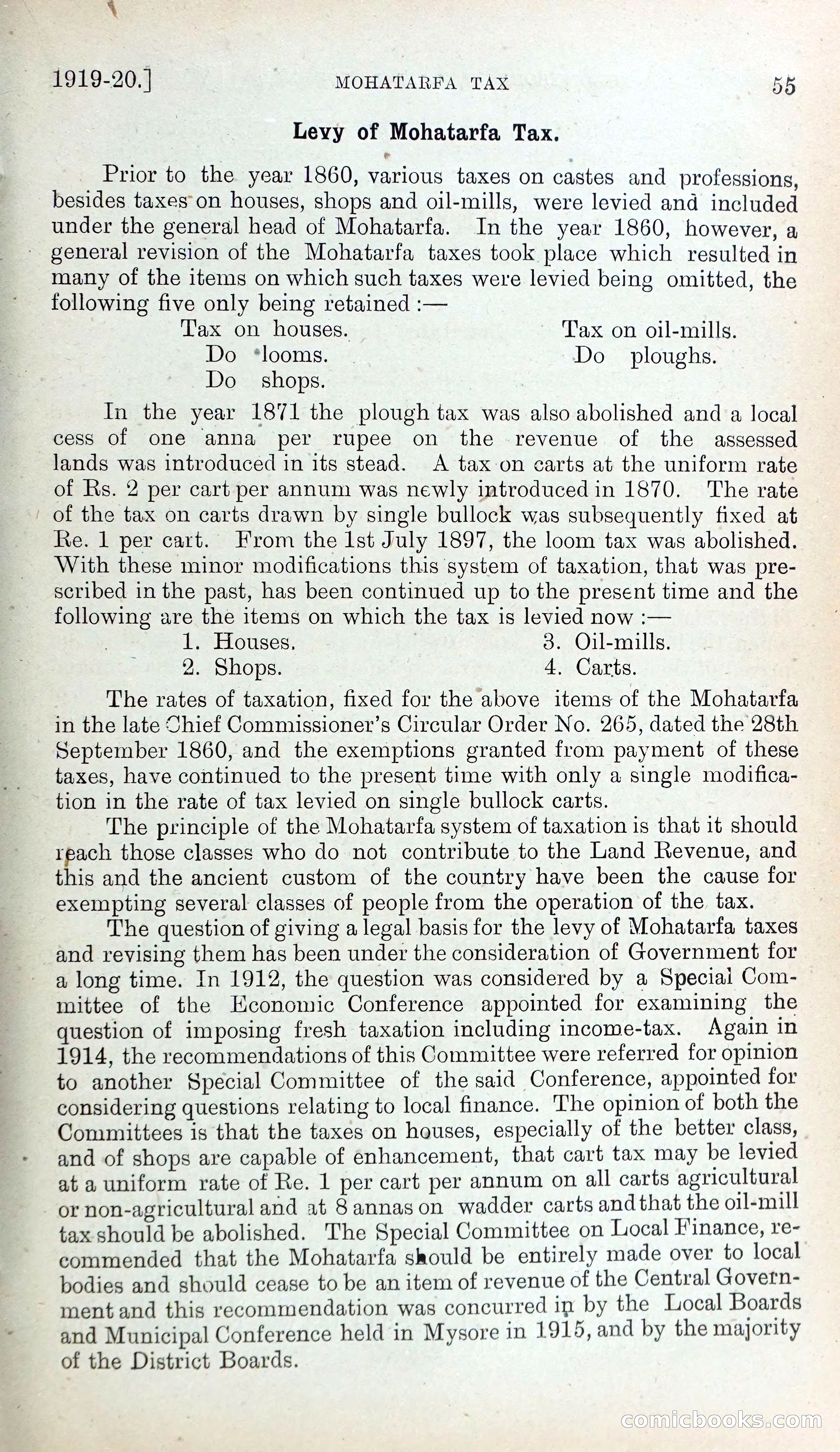 Mysore Blue Book Journal, Vol. IV — page 64 of 395