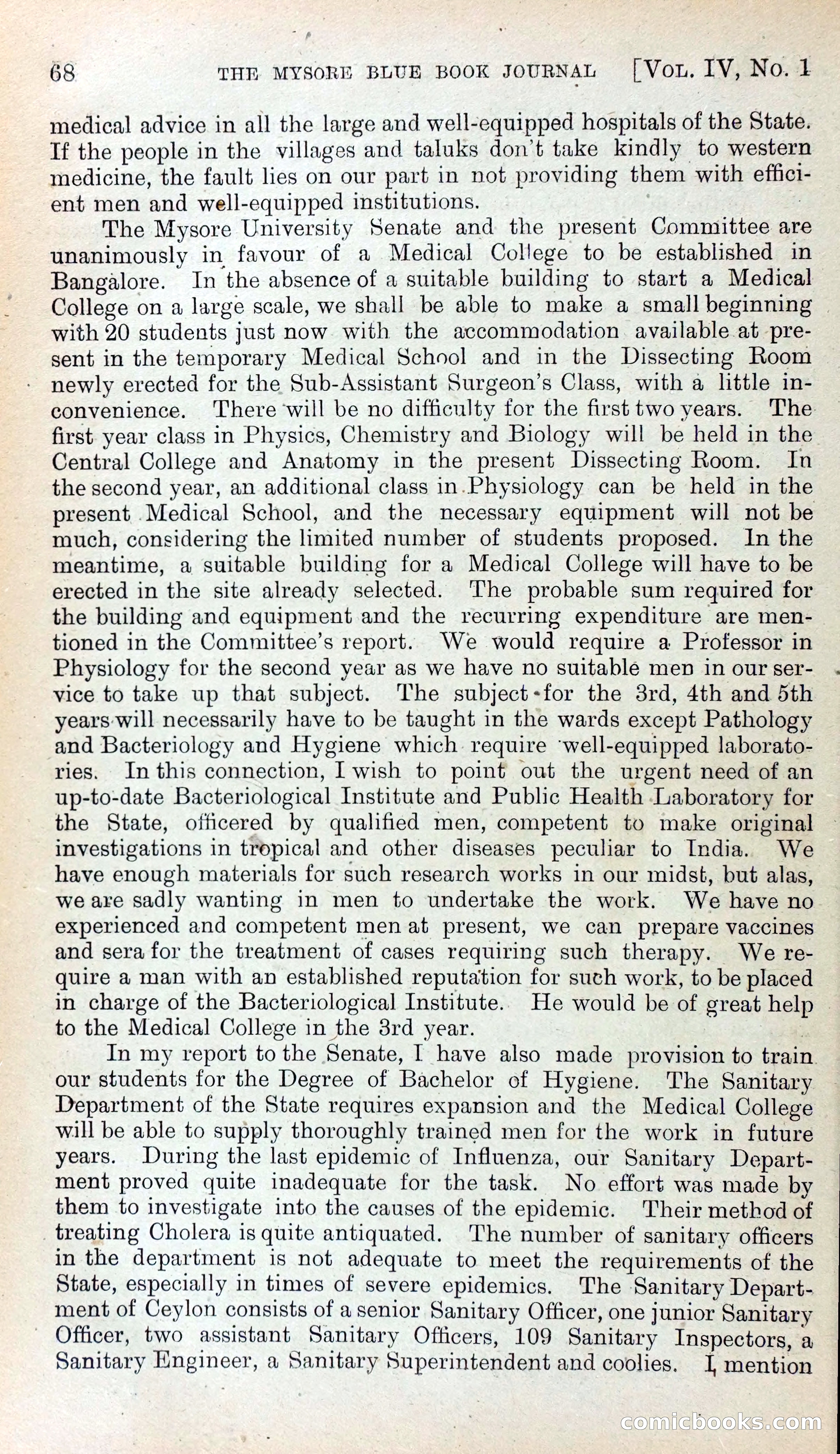 Mysore Blue Book Journal, Vol. IV — page 77 of 395