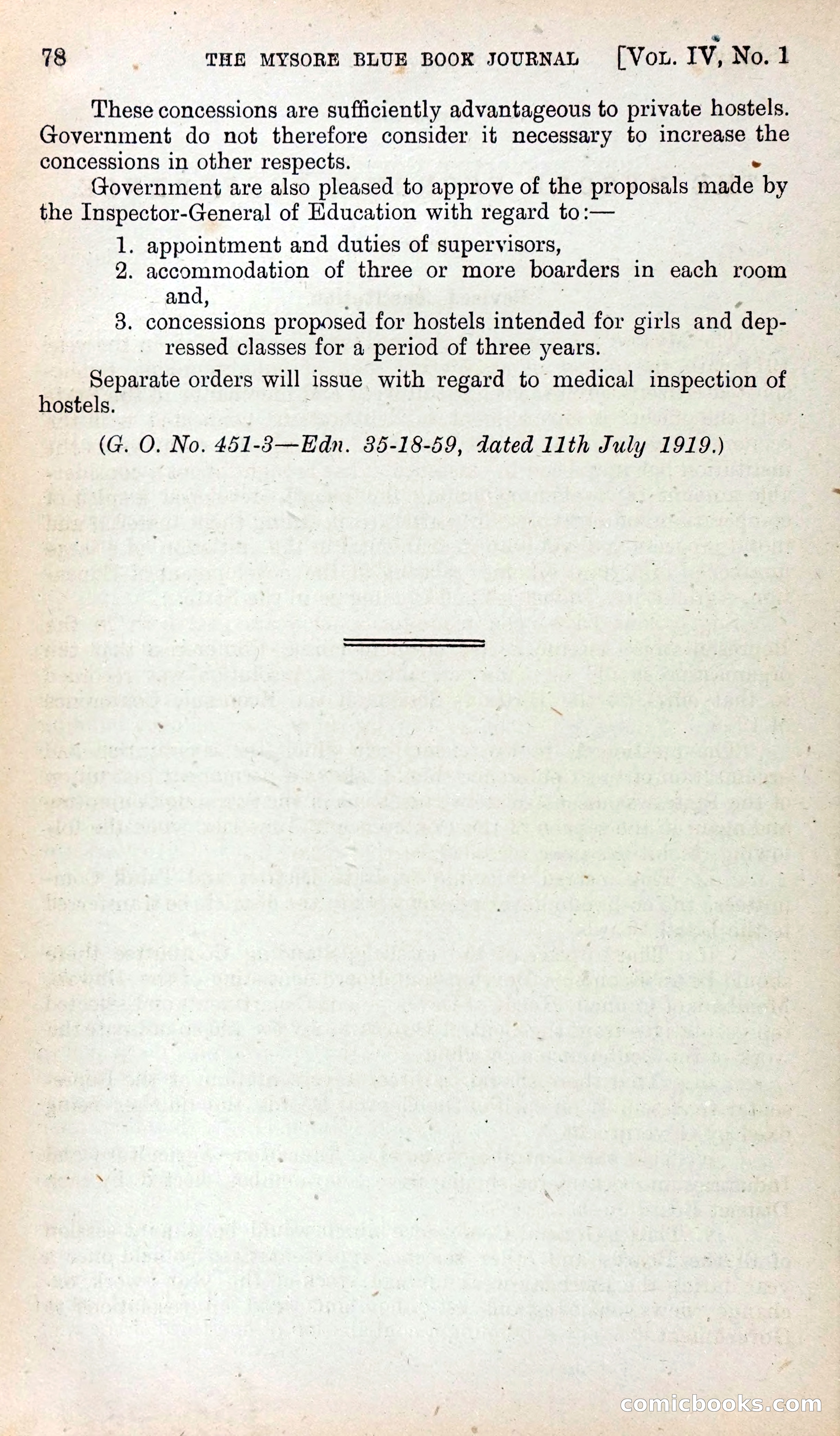 Mysore Blue Book Journal, Vol. IV — page 87 of 395