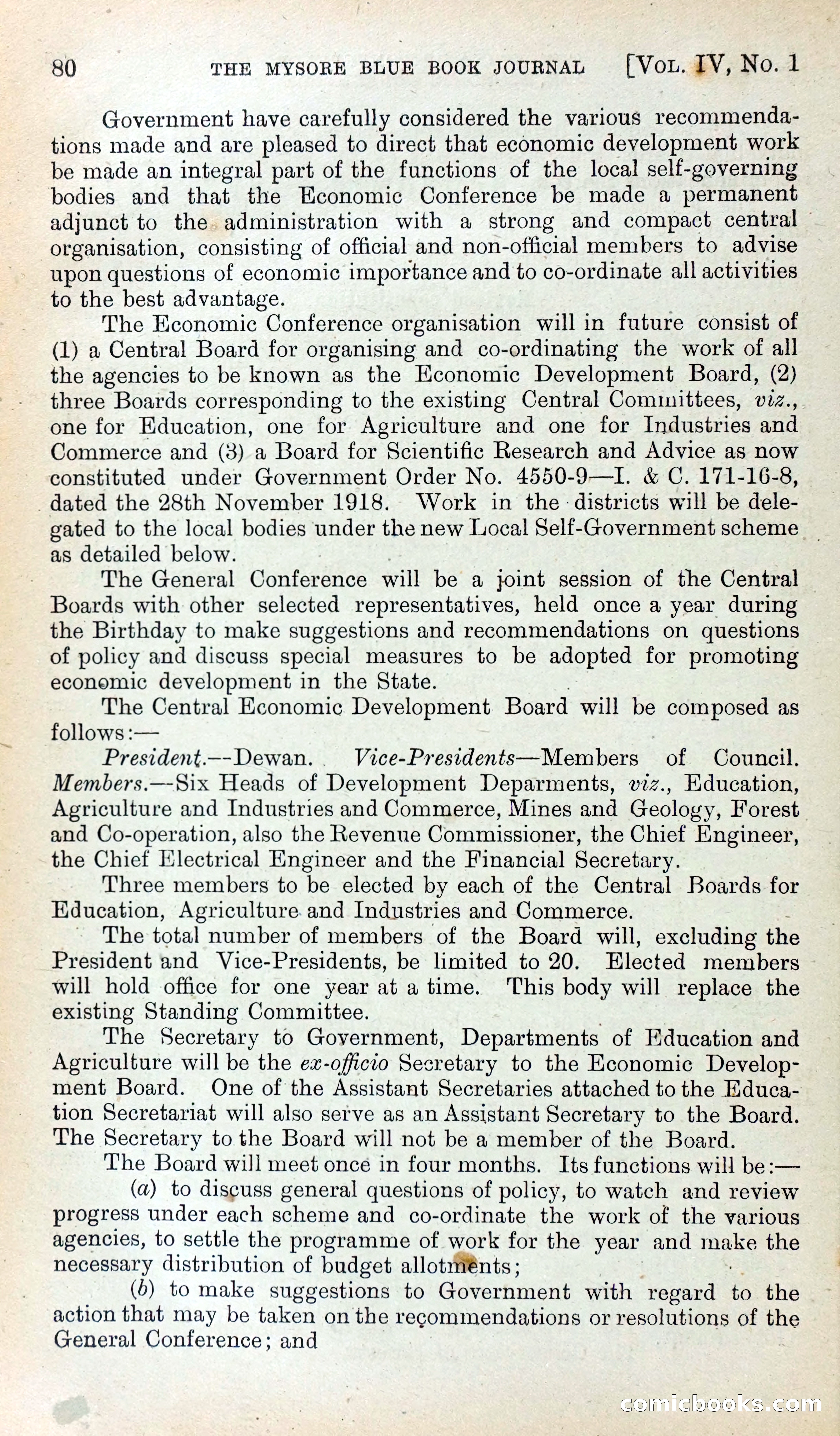 Mysore Blue Book Journal, Vol. IV — page 89 of 395