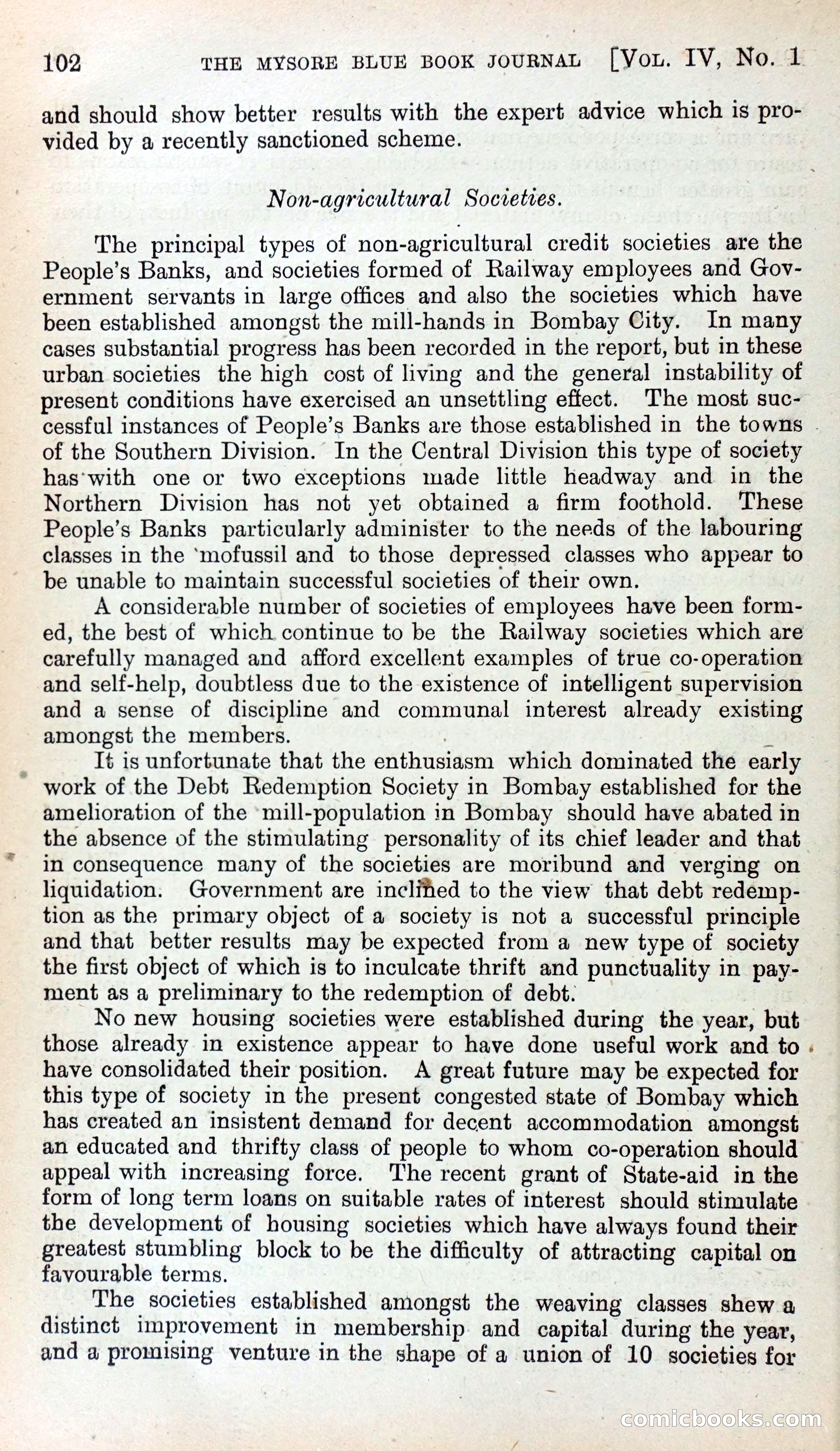 Mysore Blue Book Journal, Vol. IV — page 111 of 395