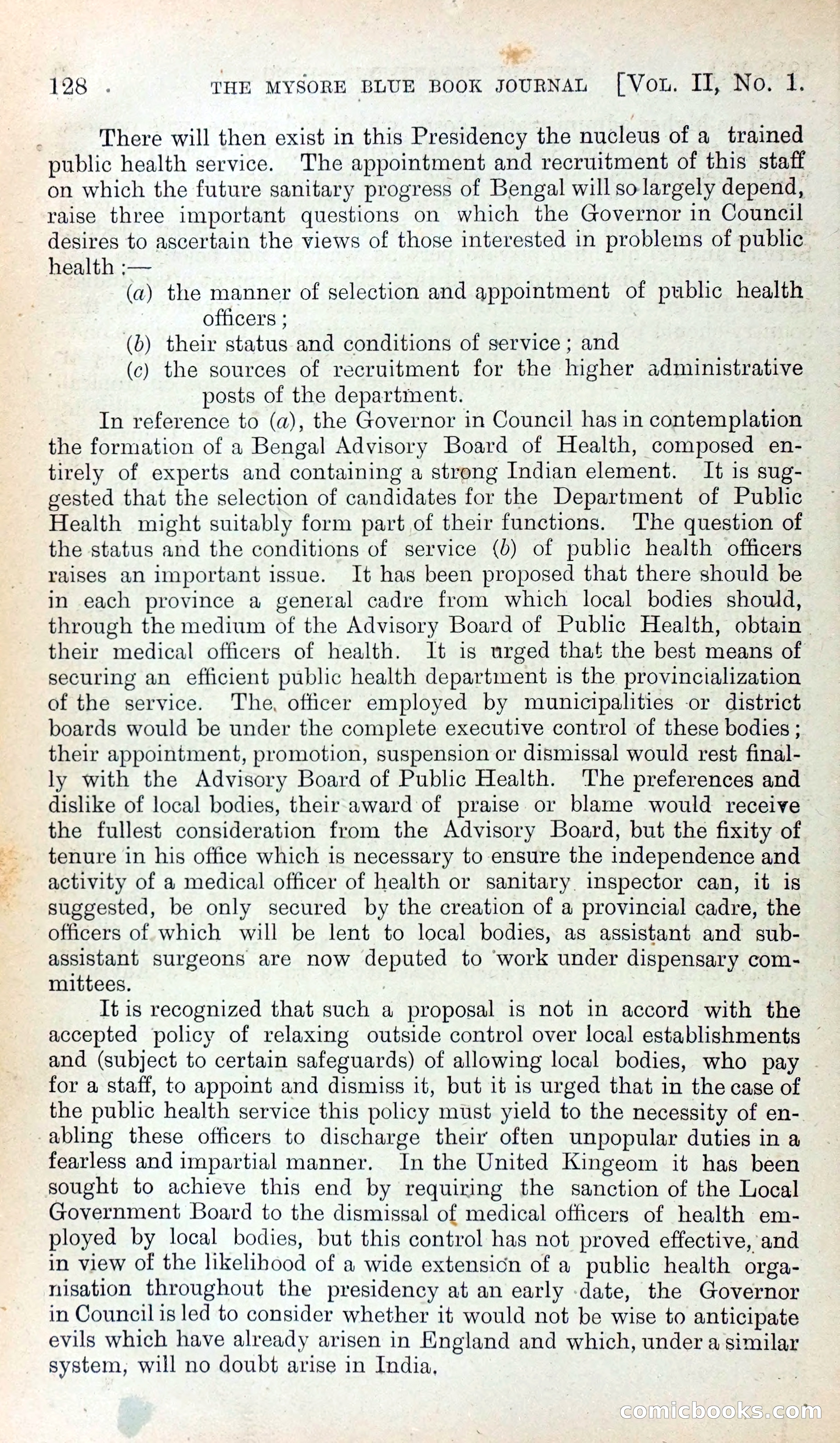 Mysore Blue Book Journal, Vol. IV — page 137 of 395