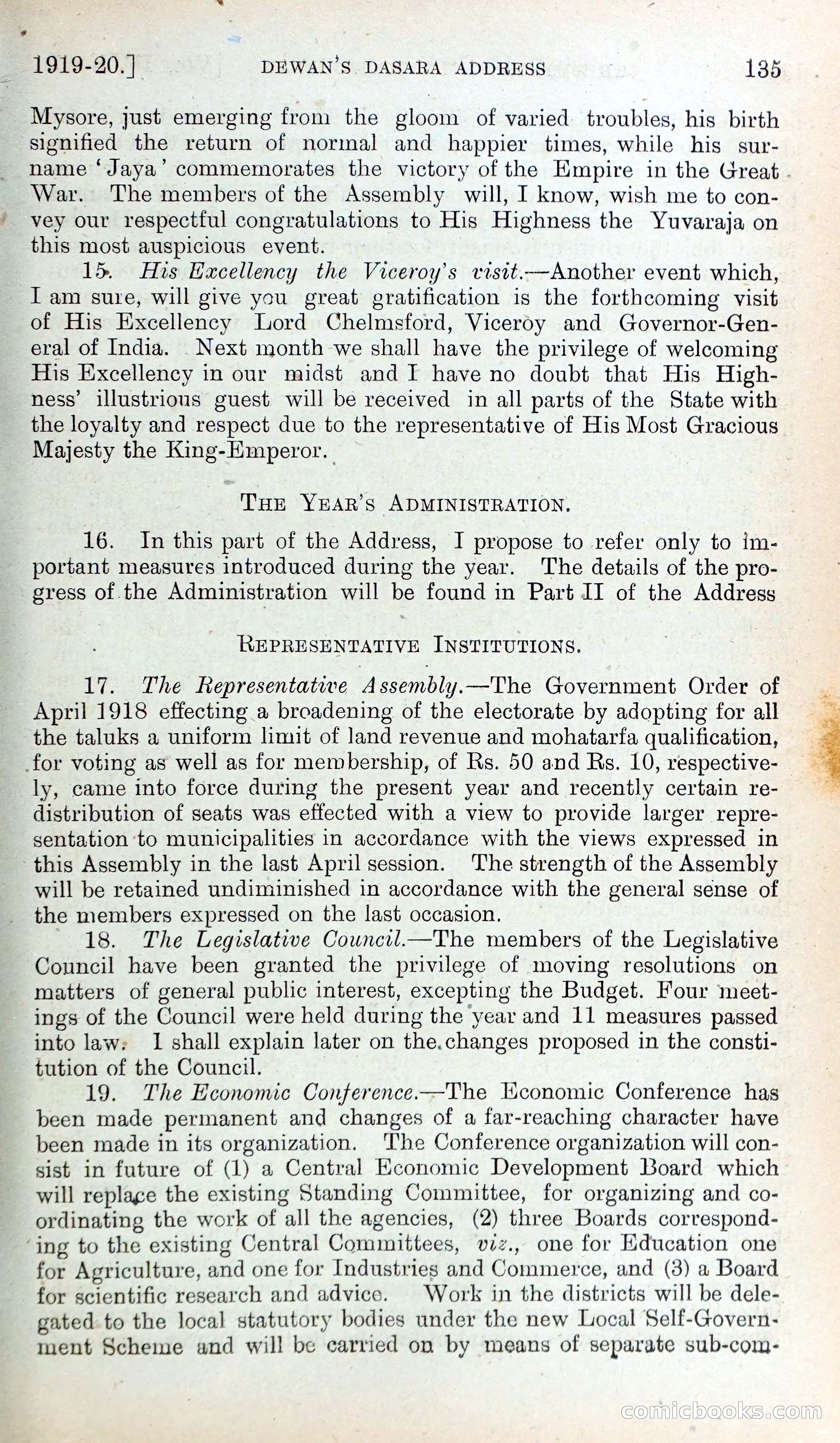 Mysore Blue Book Journal, Vol. IV — page 144 of 395