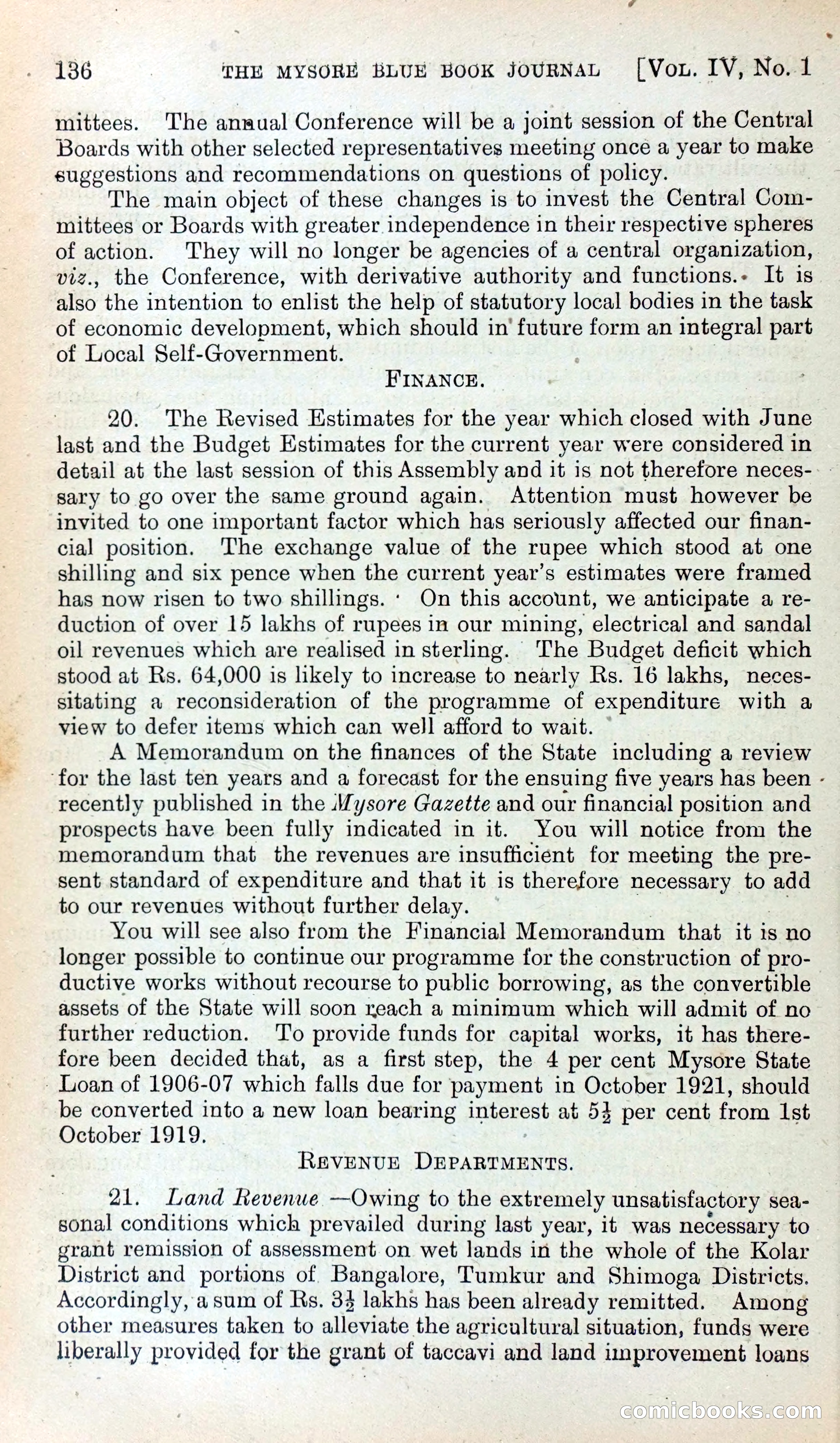 Mysore Blue Book Journal, Vol. IV — page 145 of 395