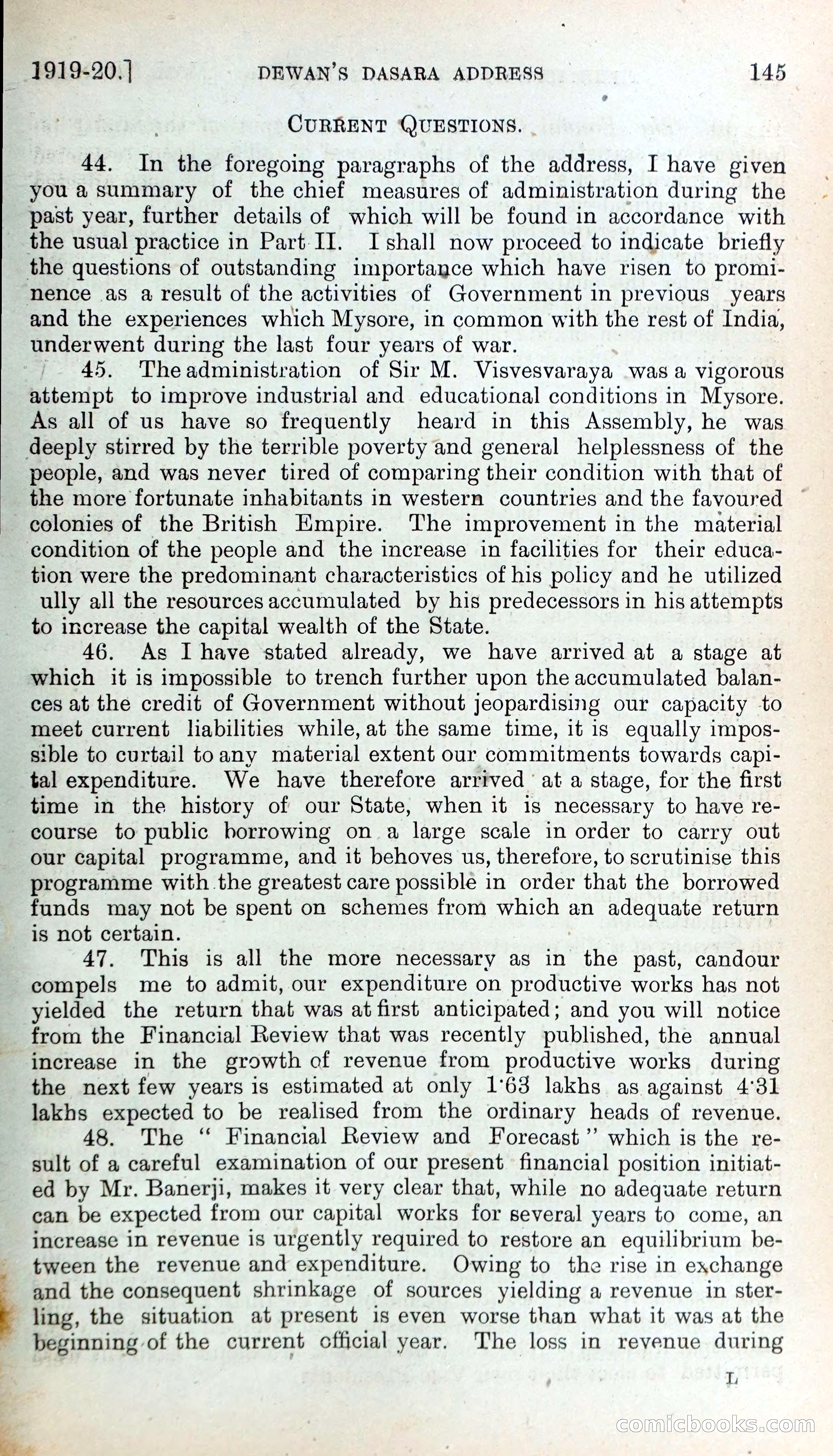 Mysore Blue Book Journal, Vol. IV — page 154 of 395