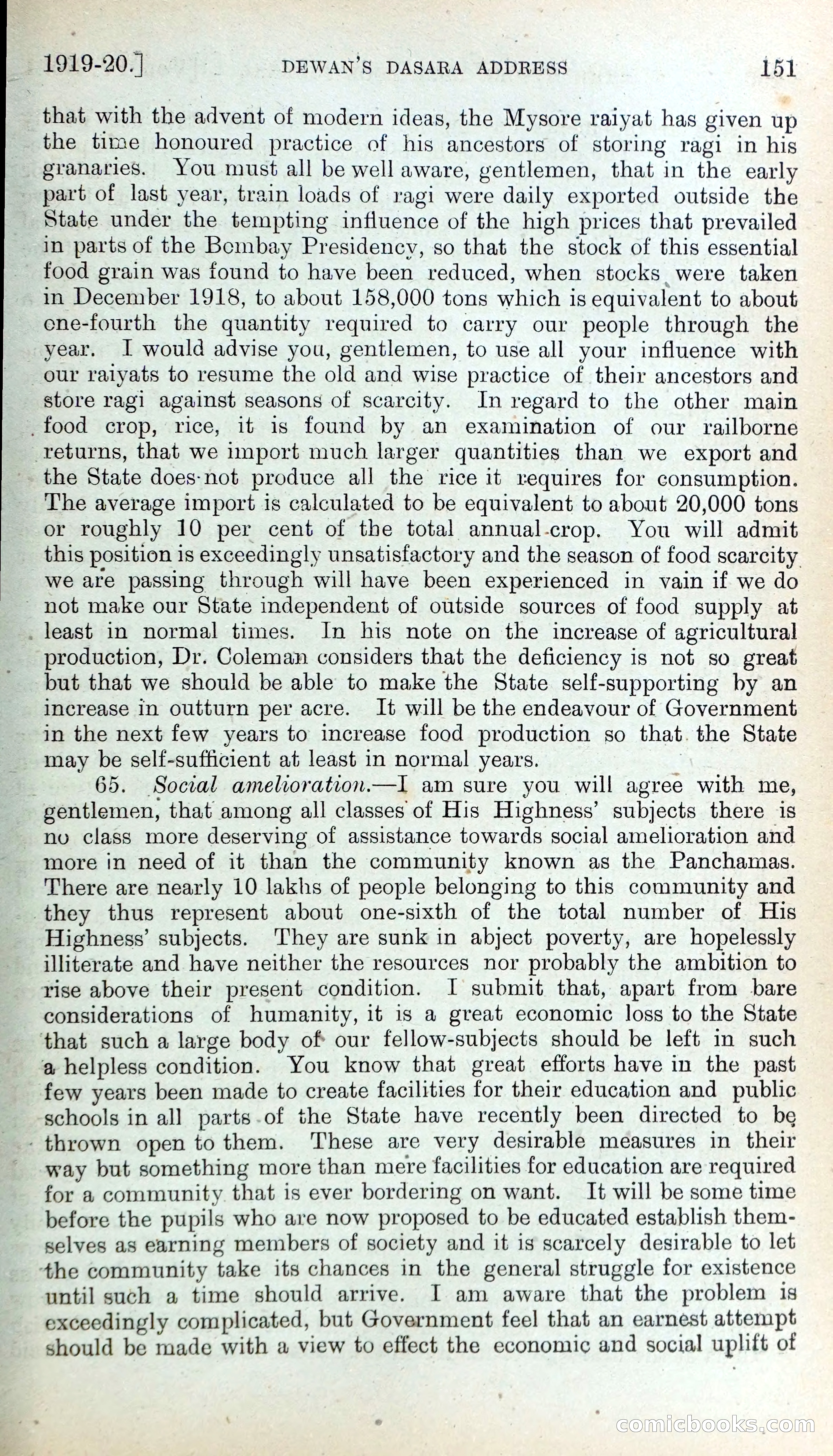 Mysore Blue Book Journal, Vol. IV — page 160 of 395