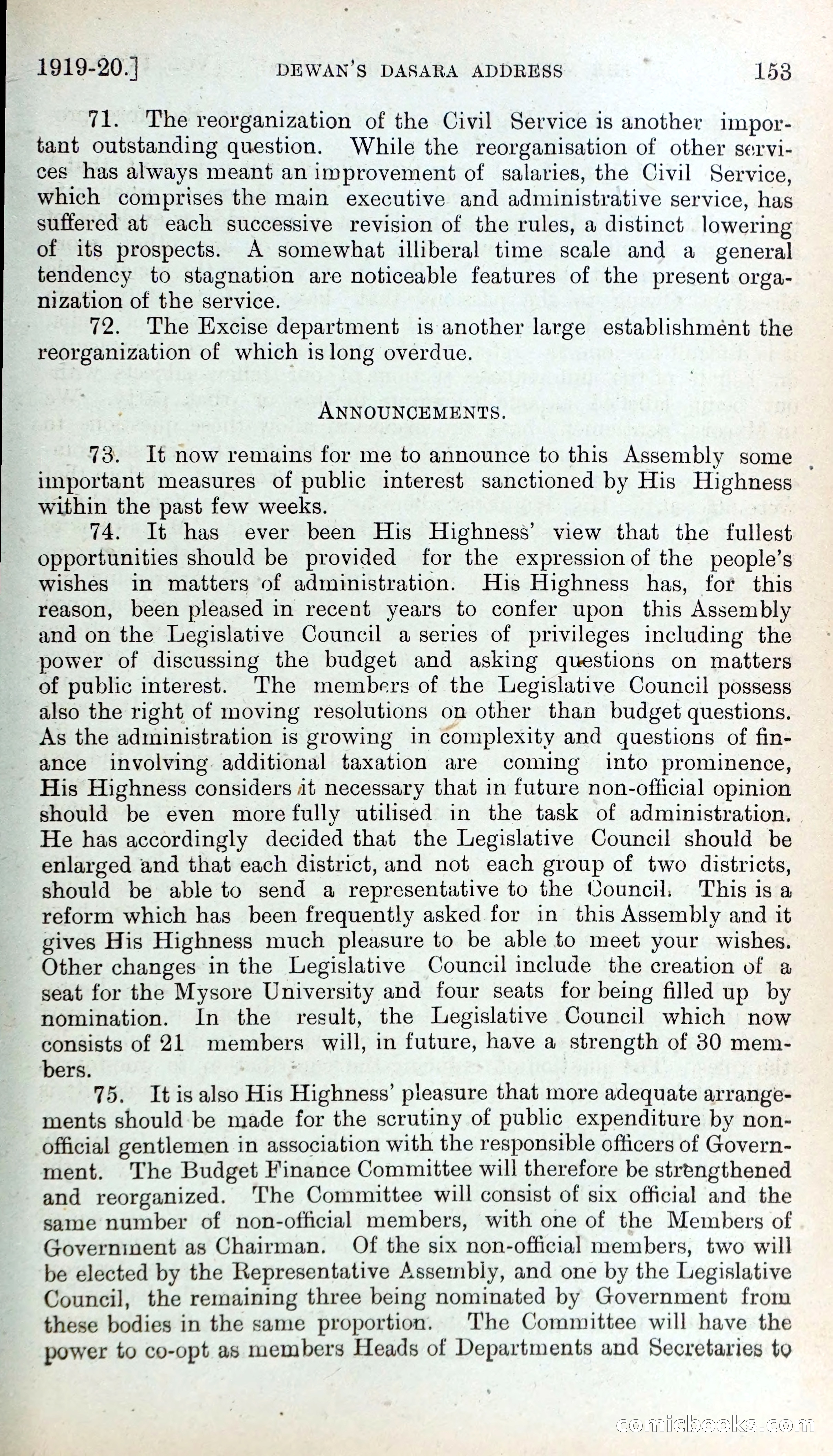 Mysore Blue Book Journal, Vol. IV — page 162 of 395
